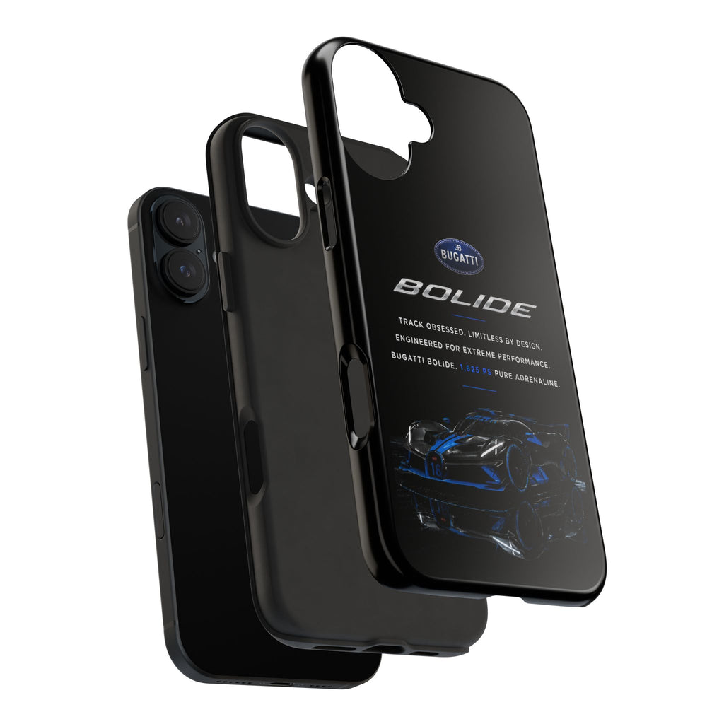 Bugatti Bolide Racing Phone Case — Glossy Protective iPhone Cover