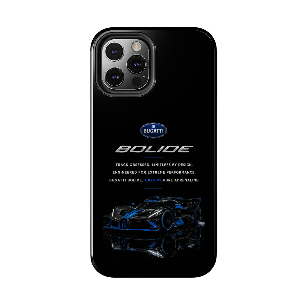Bugatti Bolide Racing Phone Case — Glossy Protective iPhone Cover