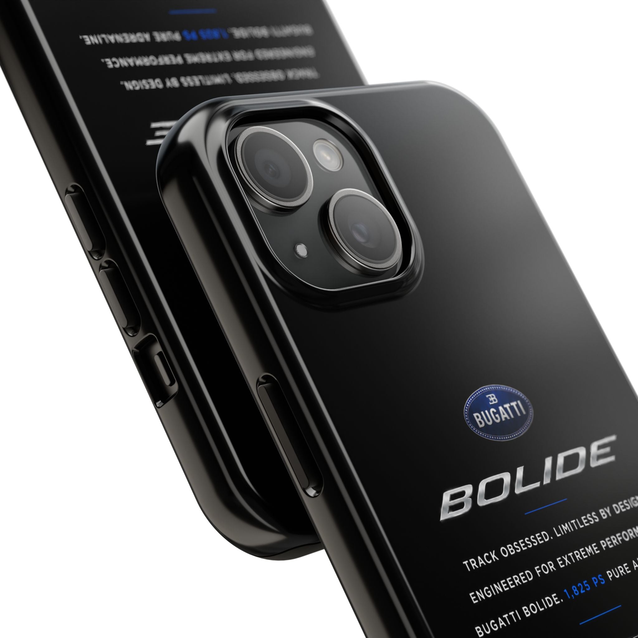 Bugatti Bolide Racing Phone Case — Glossy Protective iPhone Cover