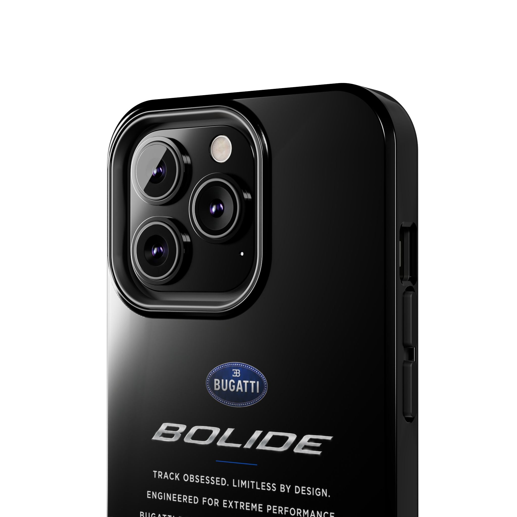Bugatti Bolide Racing Phone Case — Glossy Protective iPhone Cover