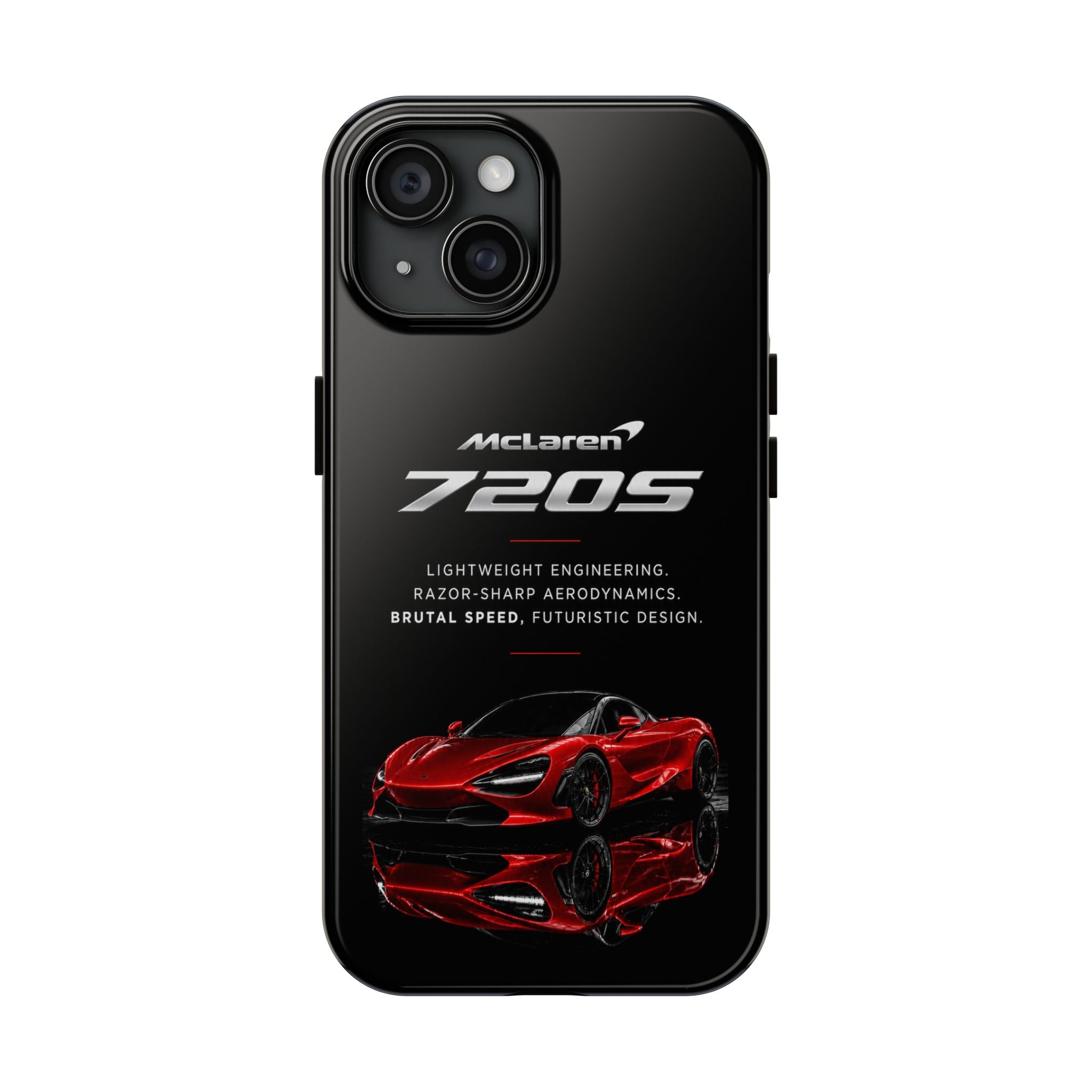 McLaren 720S Phone Case — Glossy Sports Car Tough Protective Cover