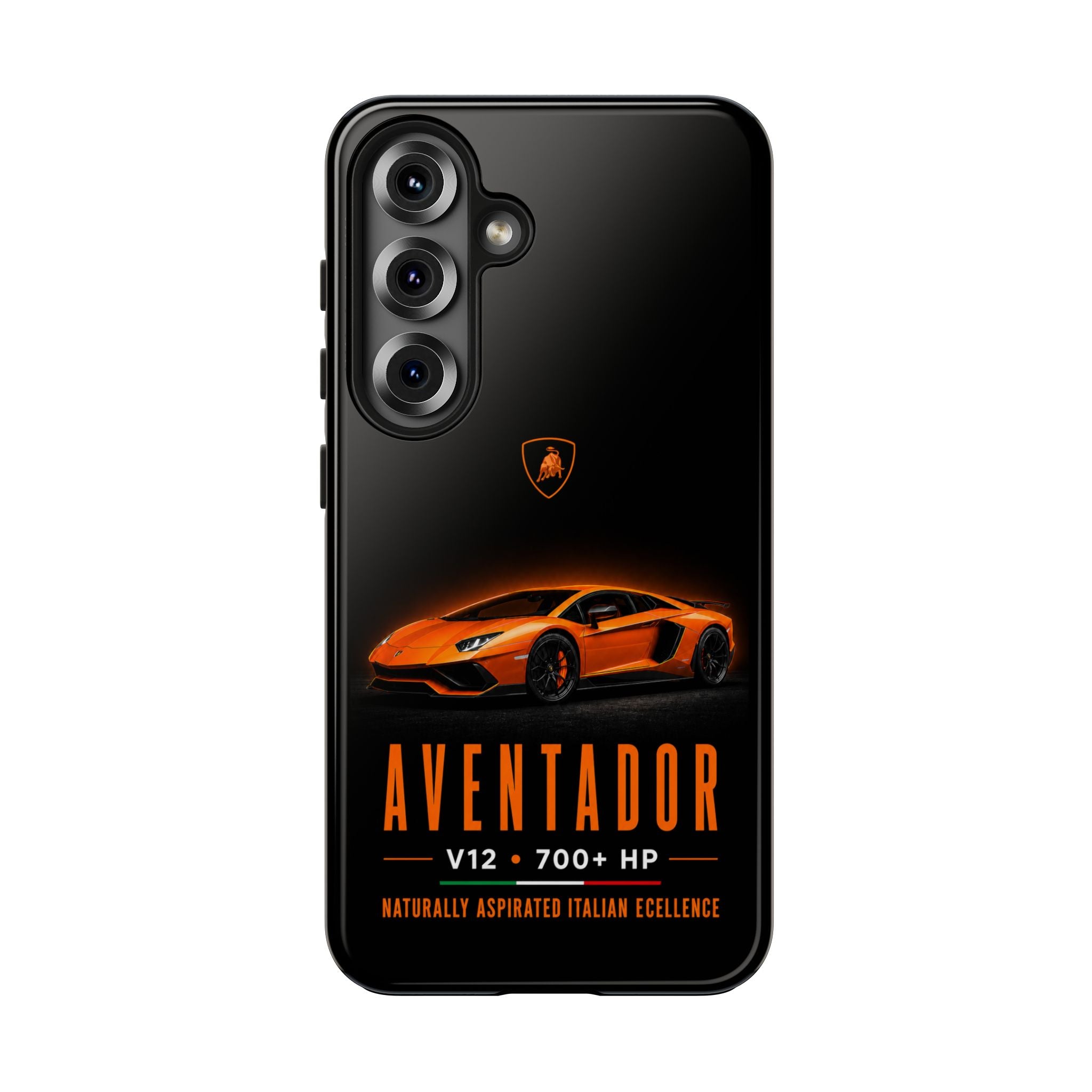 Aventador Sports Car Tough Phone Case — Orange Supercar V12 700+ HP