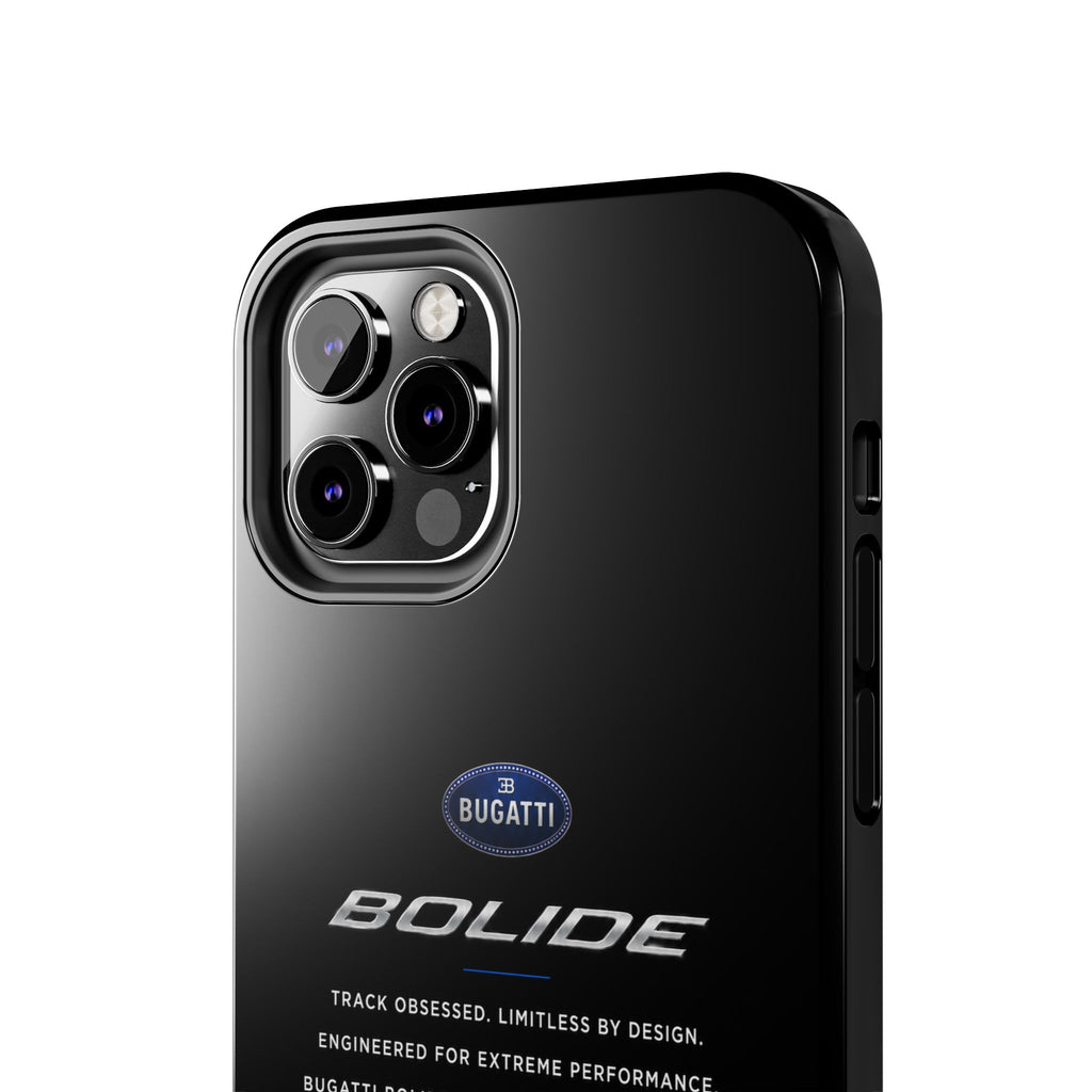 Bugatti Bolide Racing Phone Case — Glossy Protective iPhone Cover