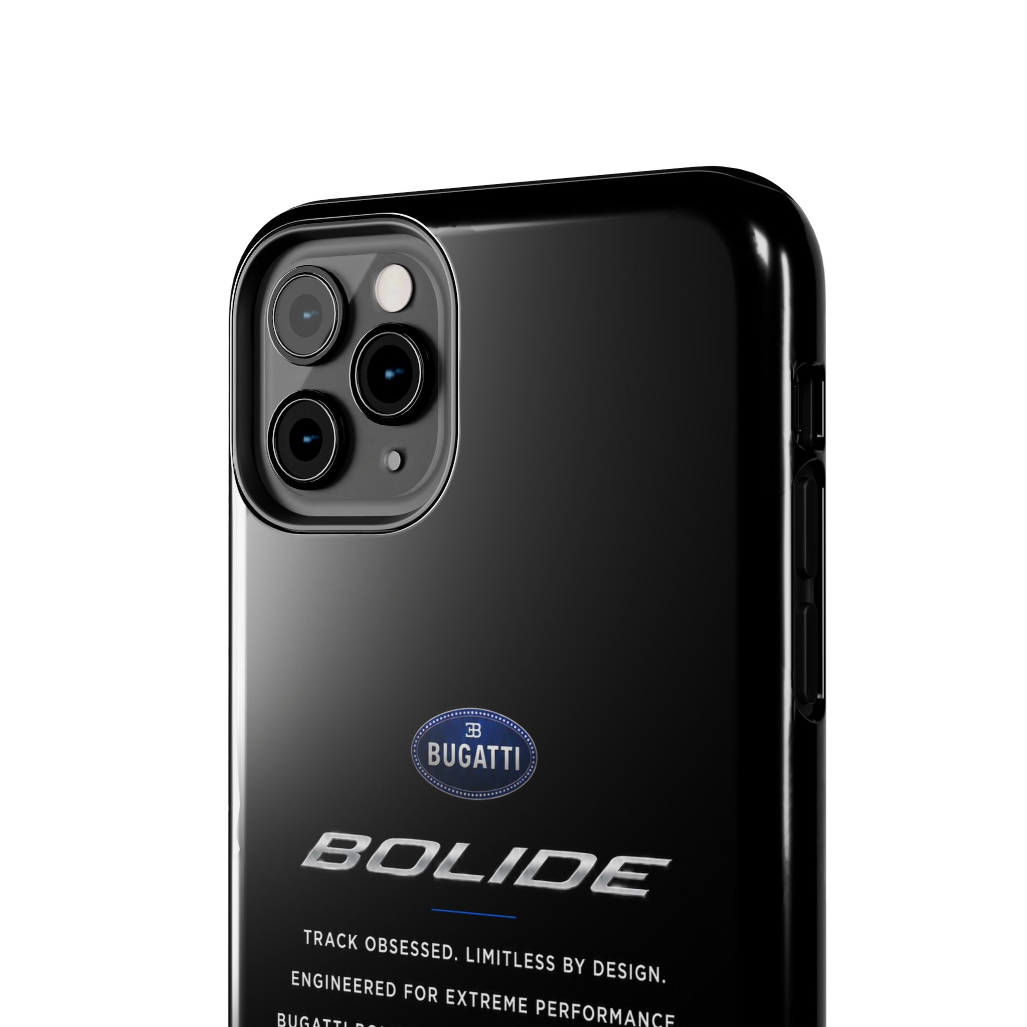 Bugatti Bolide Racing Phone Case — Glossy Protective iPhone Cover
