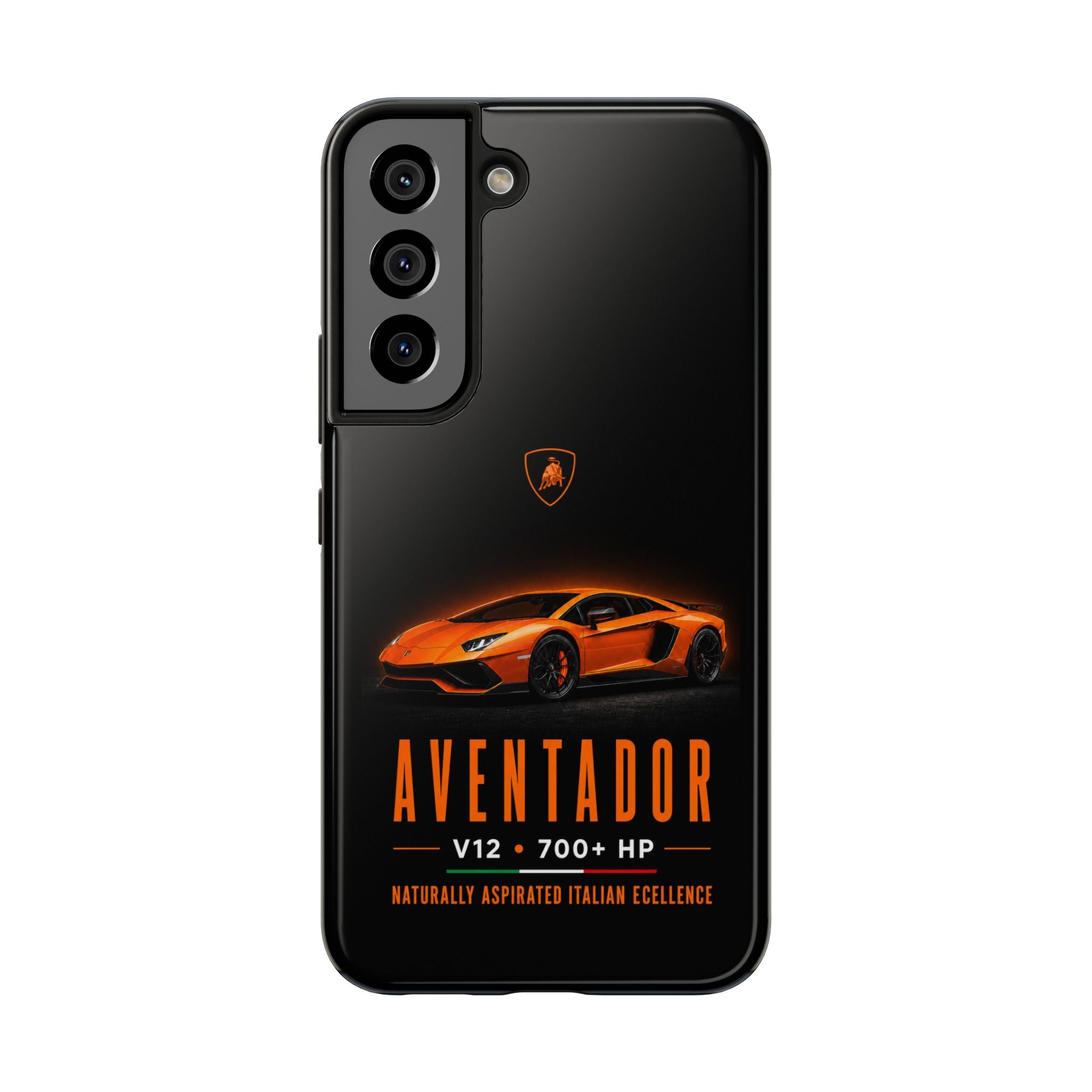 Aventador Sports Car Tough Phone Case — Orange Supercar V12 700+ HP
