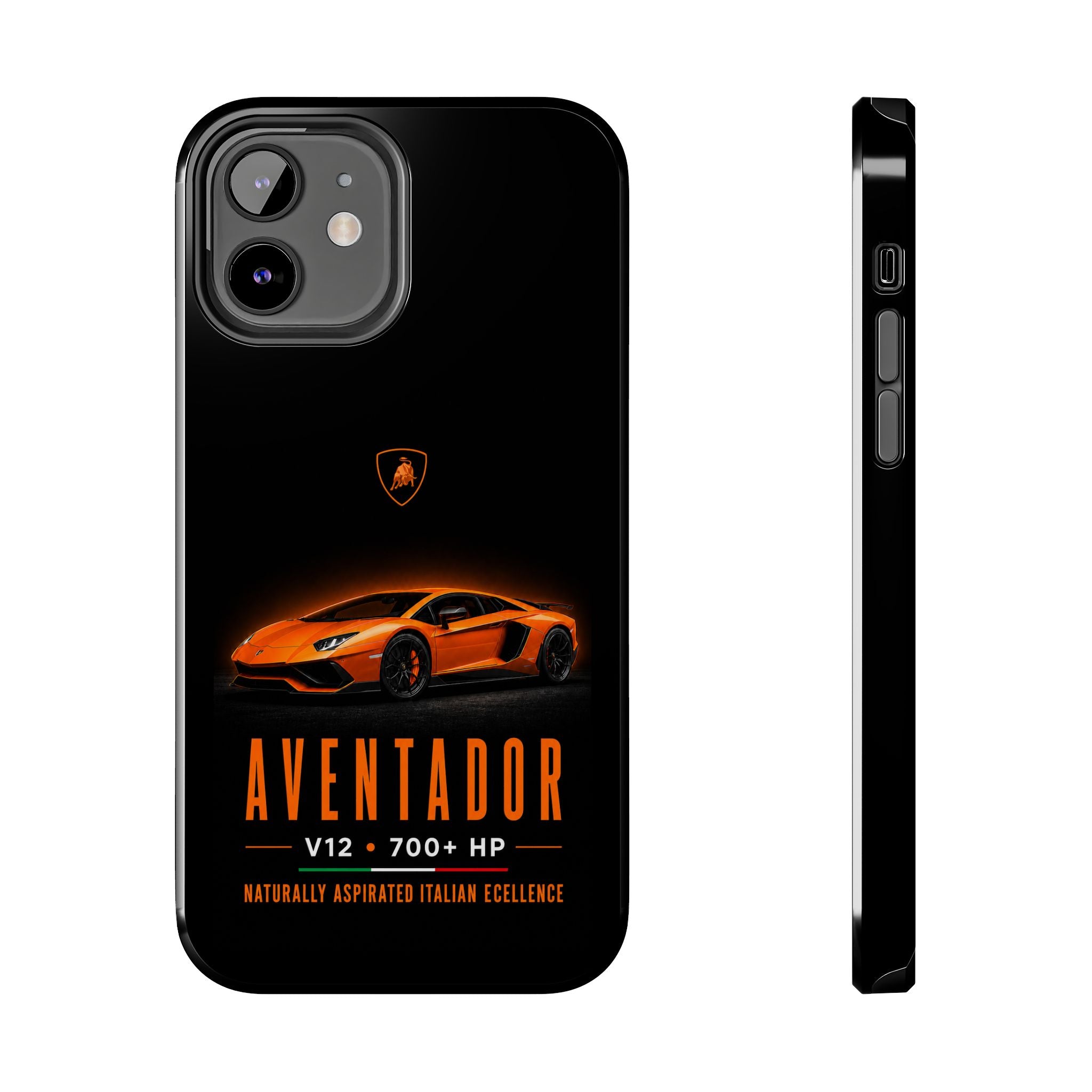 Aventador Sports Car Tough Phone Case — Orange Supercar V12 700+ HP