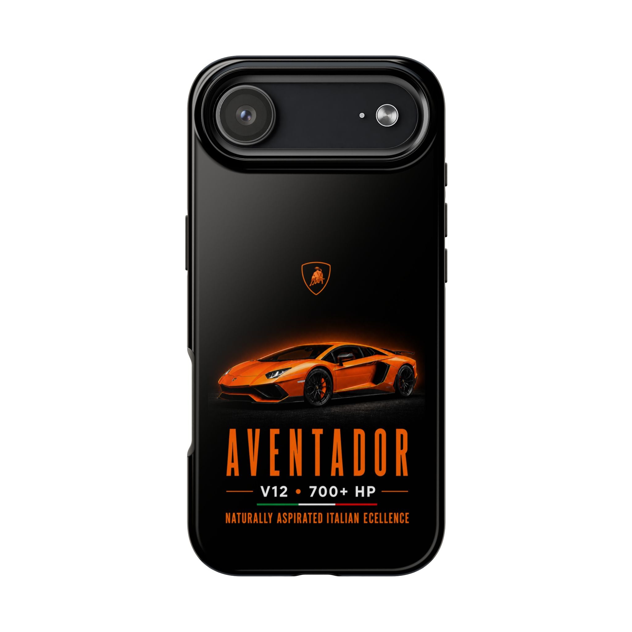 Aventador Sports Car Tough Phone Case — Orange Supercar V12 700+ HP