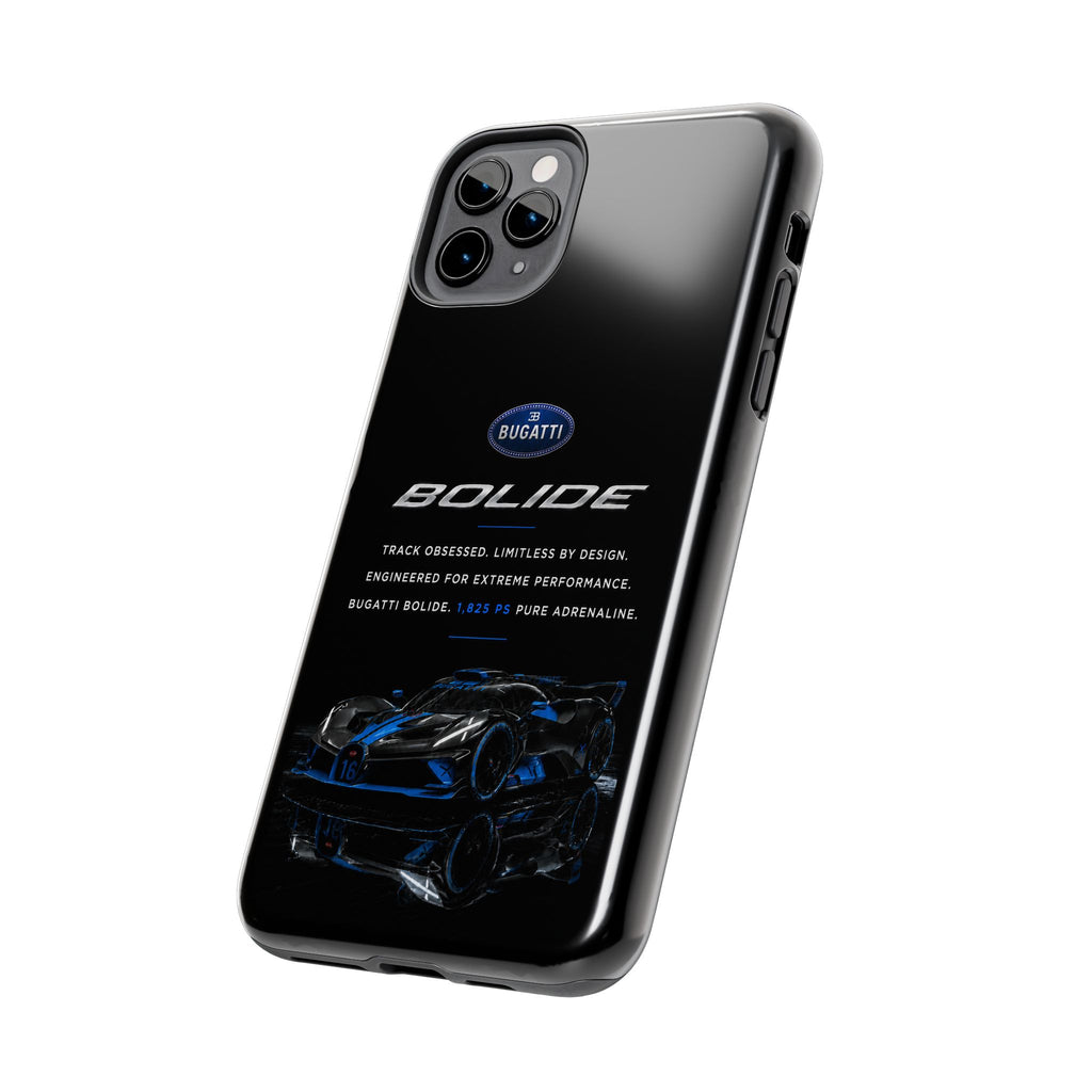 Bugatti Bolide Racing Phone Case — Glossy Protective iPhone Cover