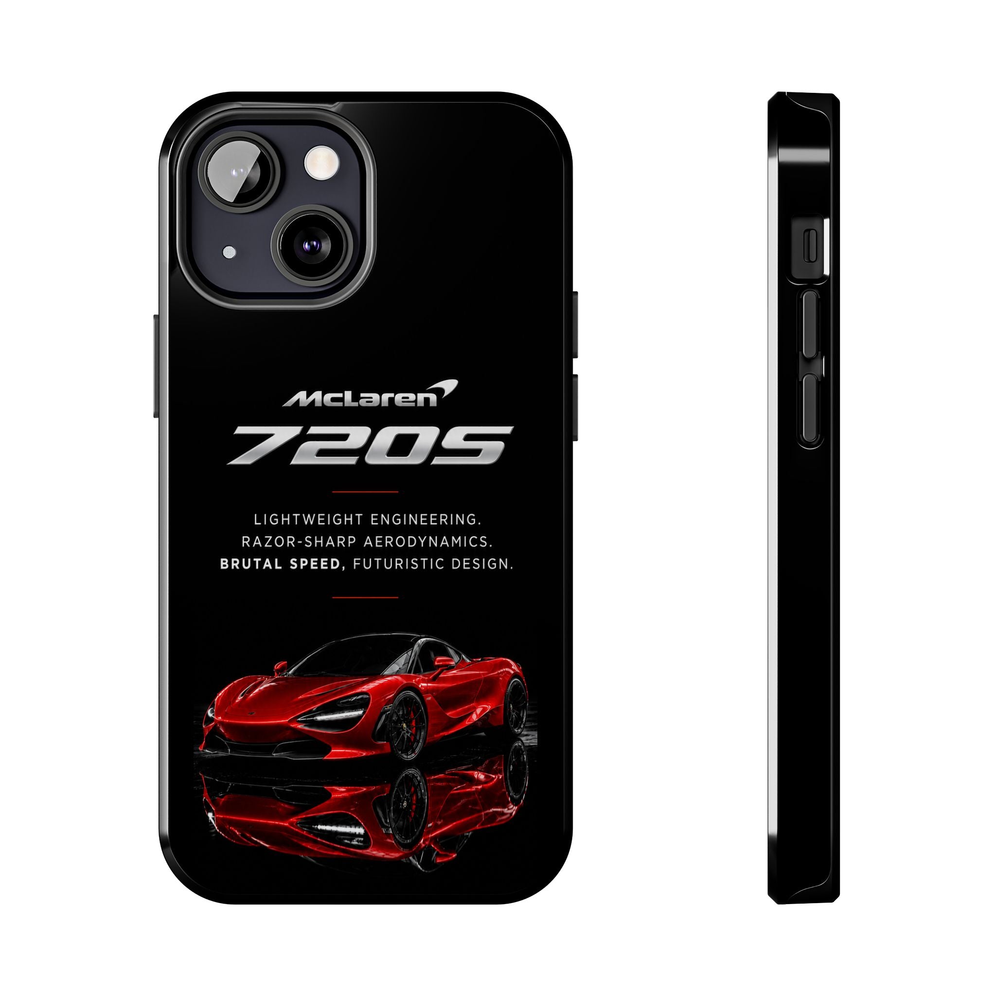 McLaren 720S Phone Case — Glossy Sports Car Tough Protective Cover