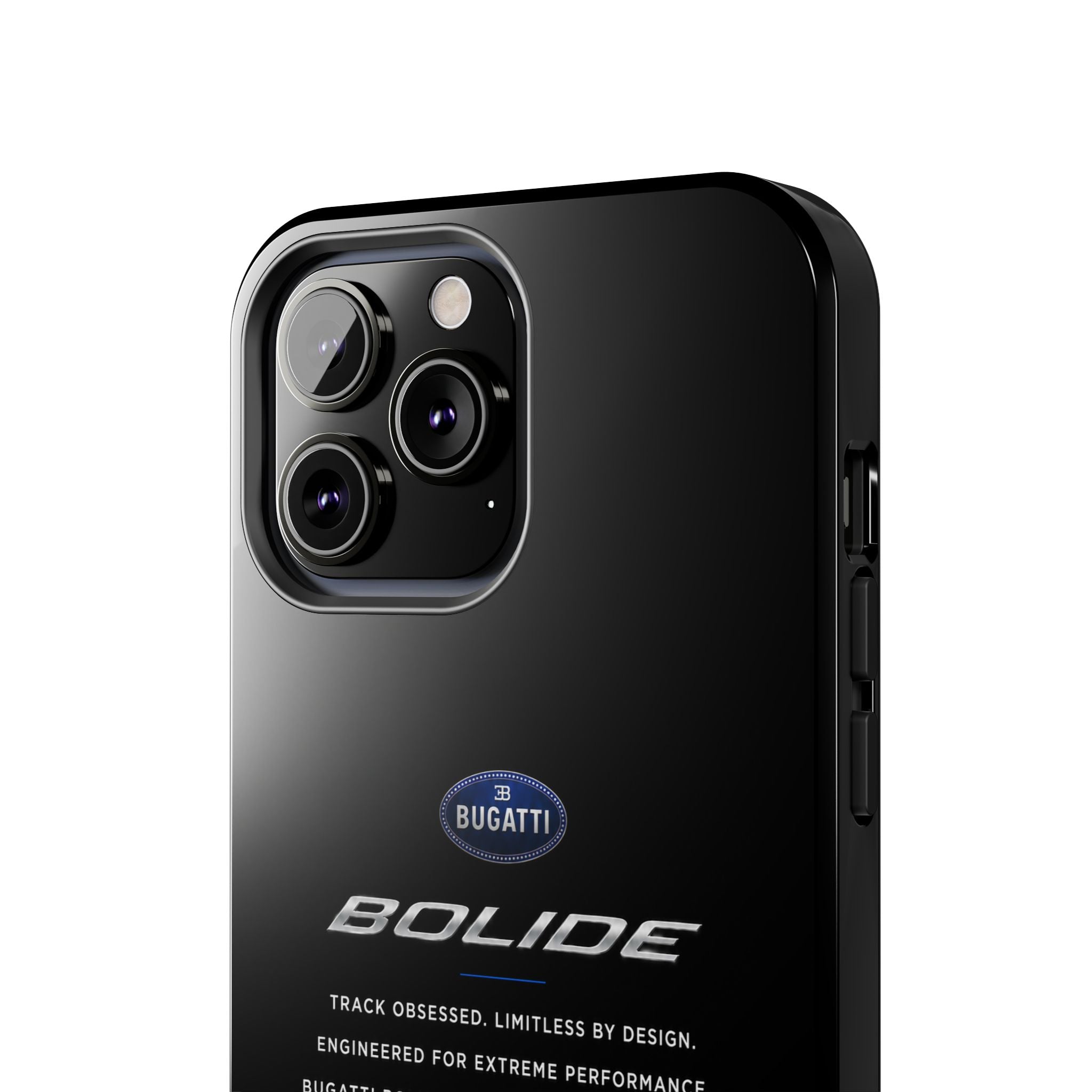 Bugatti Bolide Racing Phone Case — Glossy Protective iPhone Cover