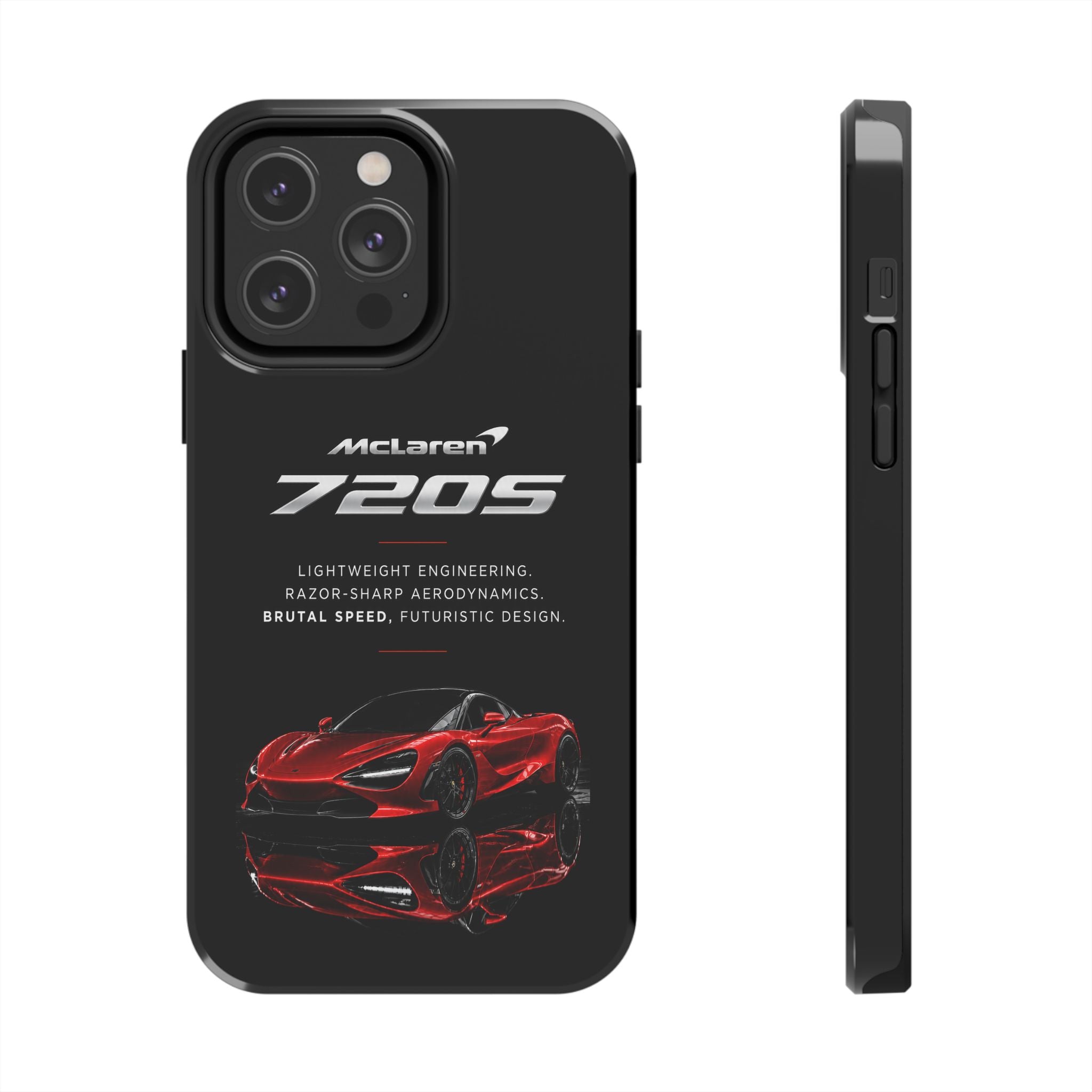 McLaren 720S Phone Case — Glossy Sports Car Tough Protective Cover