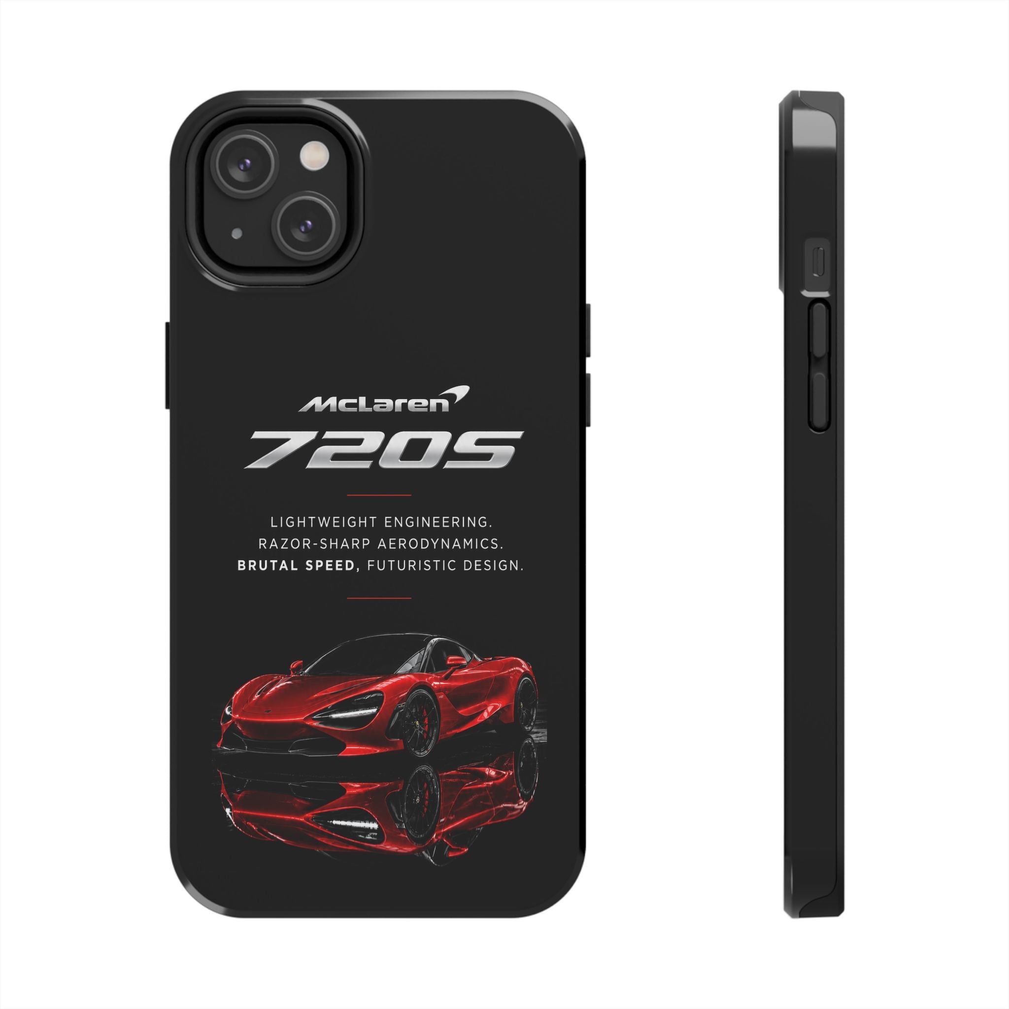 McLaren 720S Phone Case — Glossy Sports Car Tough Protective Cover