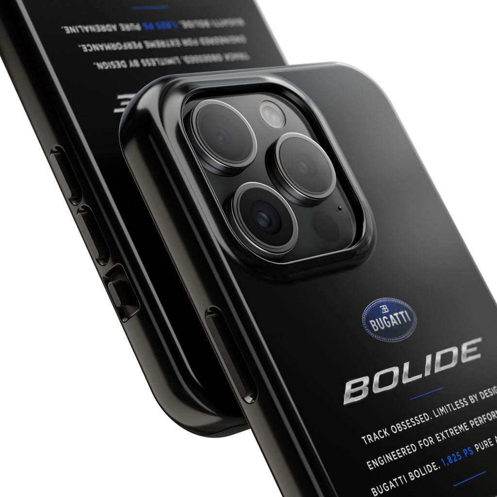 Bugatti Bolide Racing Phone Case — Glossy Protective iPhone Cover