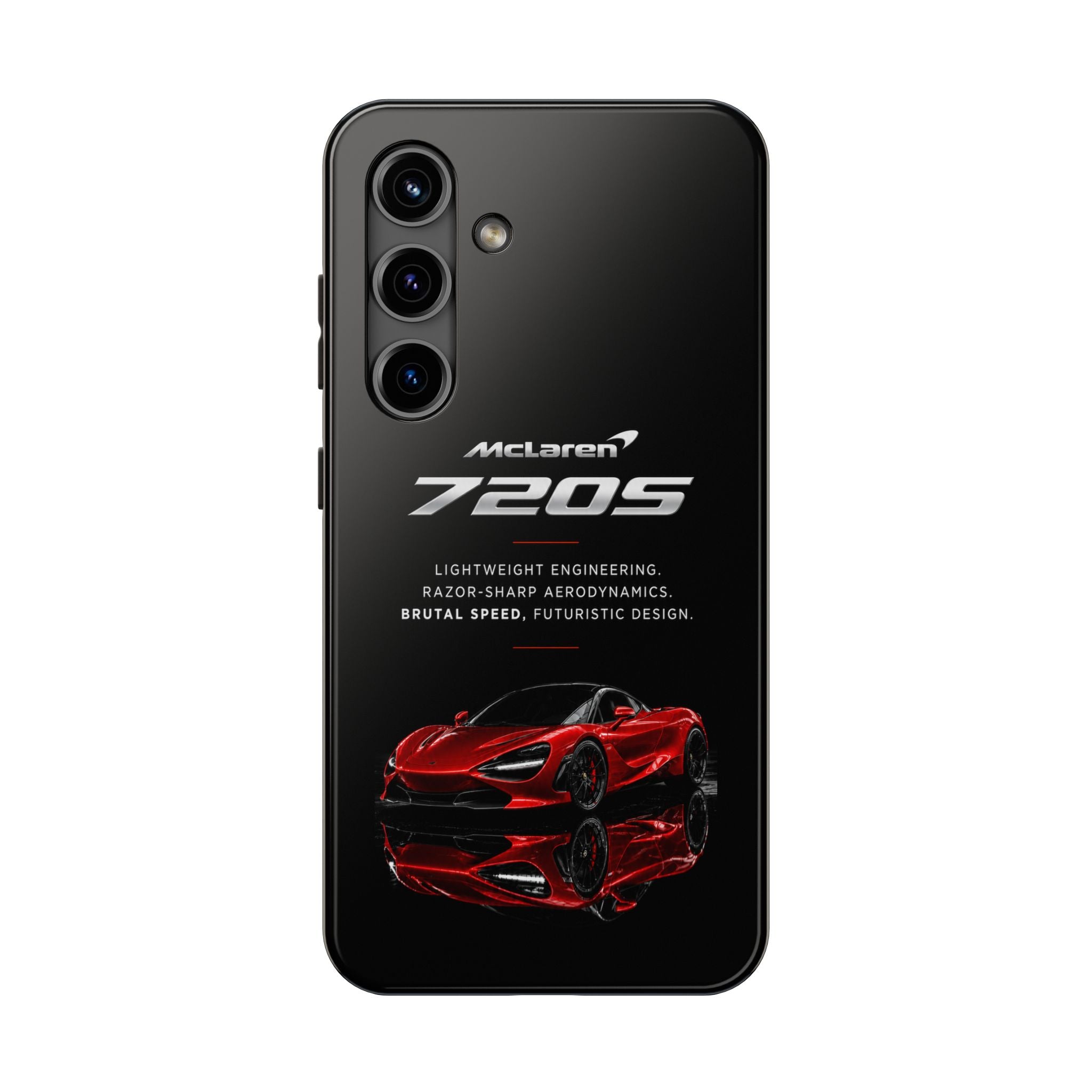 McLaren 720S Phone Case — Glossy Sports Car Tough Protective Cover
