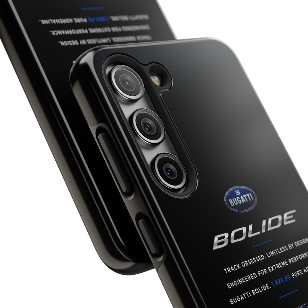 Bugatti Bolide Racing Phone Case — Glossy Protective iPhone Cover