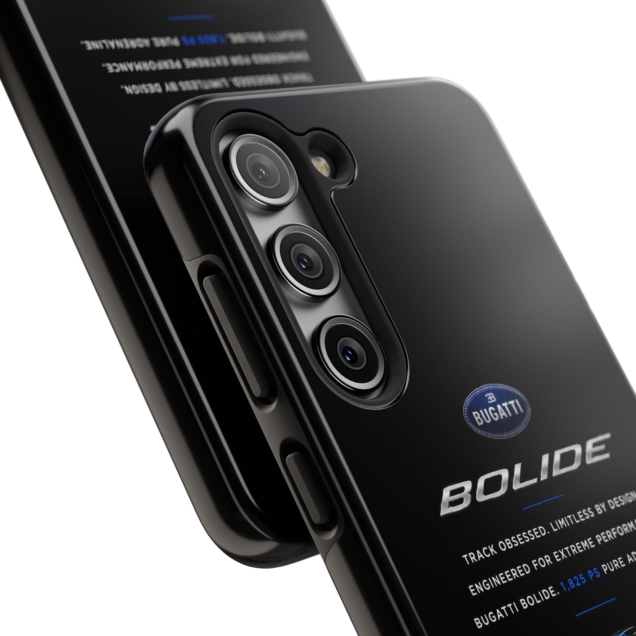 Bugatti Bolide Racing Phone Case — Glossy Protective iPhone Cover