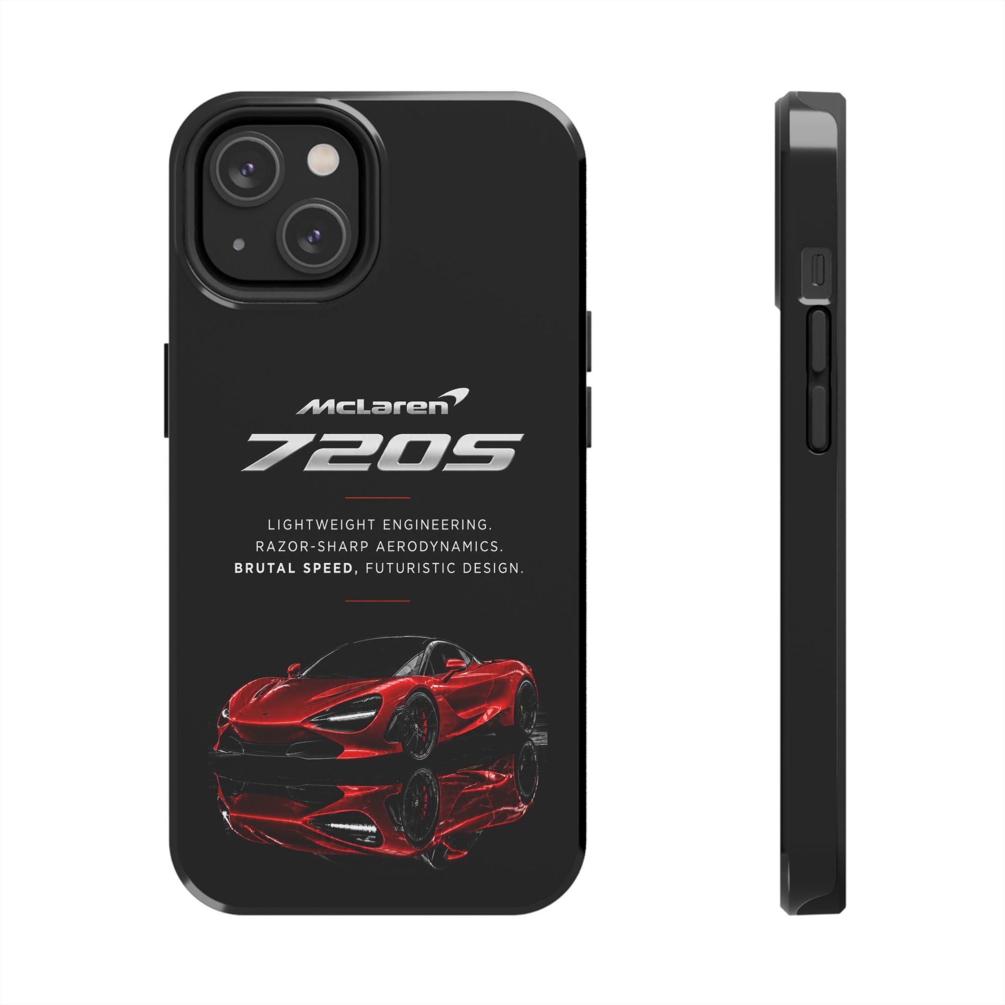 McLaren 720S Phone Case — Glossy Sports Car Tough Protective Cover