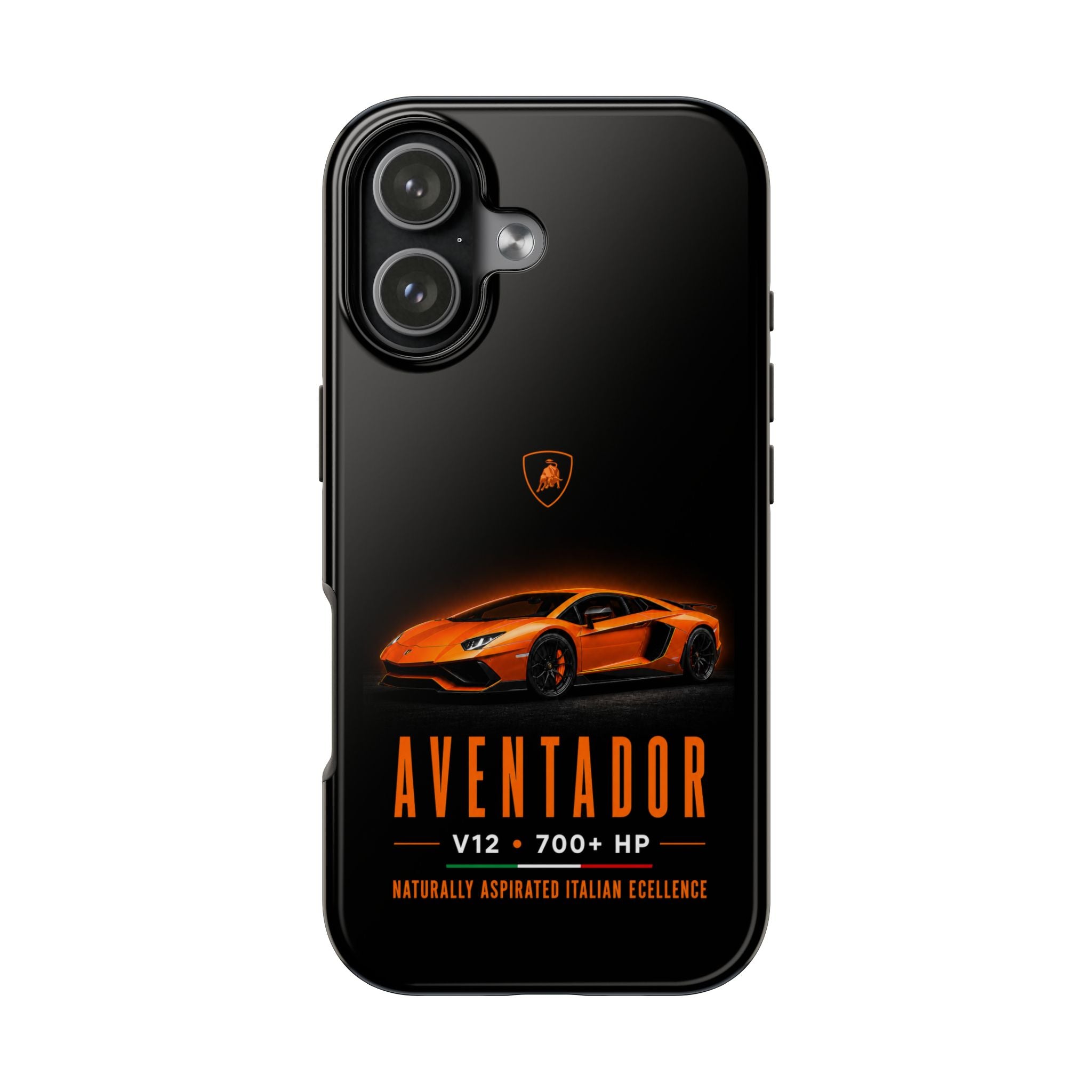 Aventador Sports Car Tough Phone Case — Orange Supercar V12 700+ HP