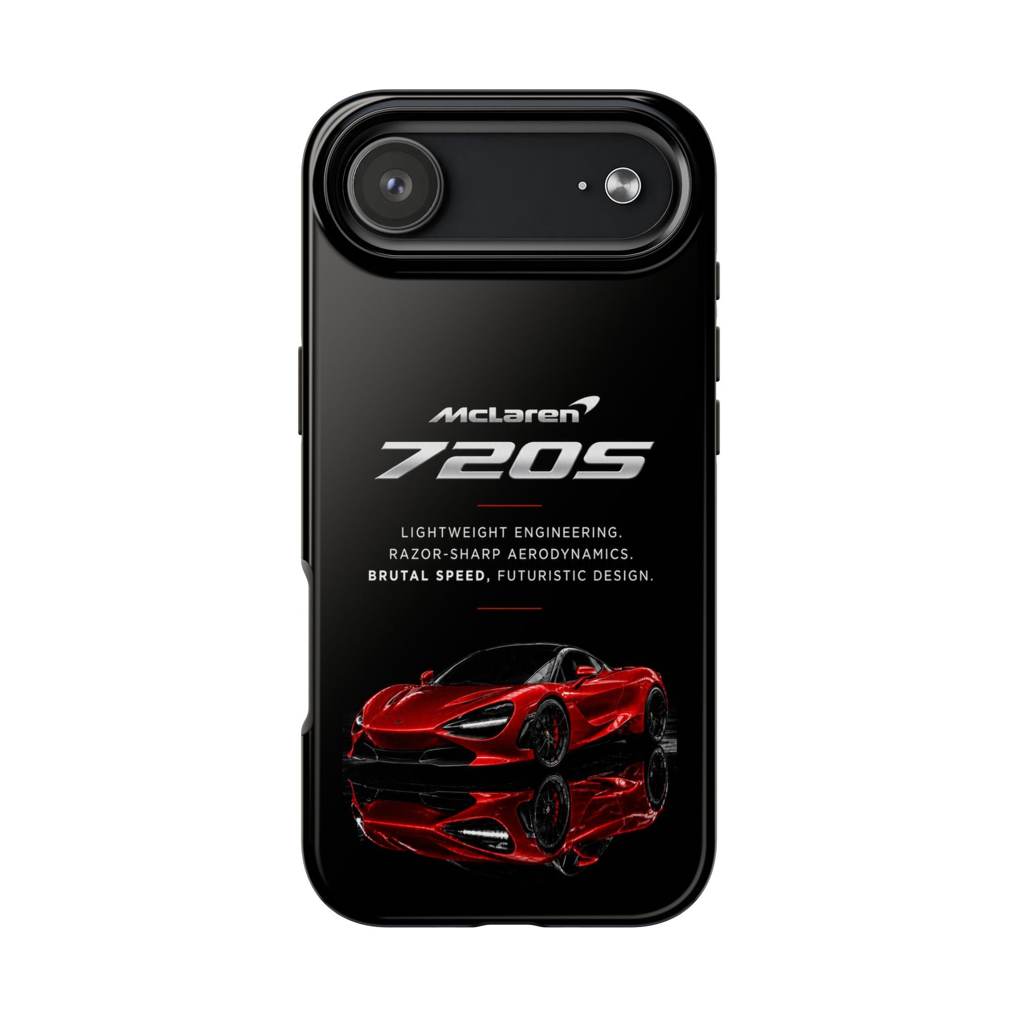 McLaren 720S Phone Case — Glossy Sports Car Tough Protective Cover