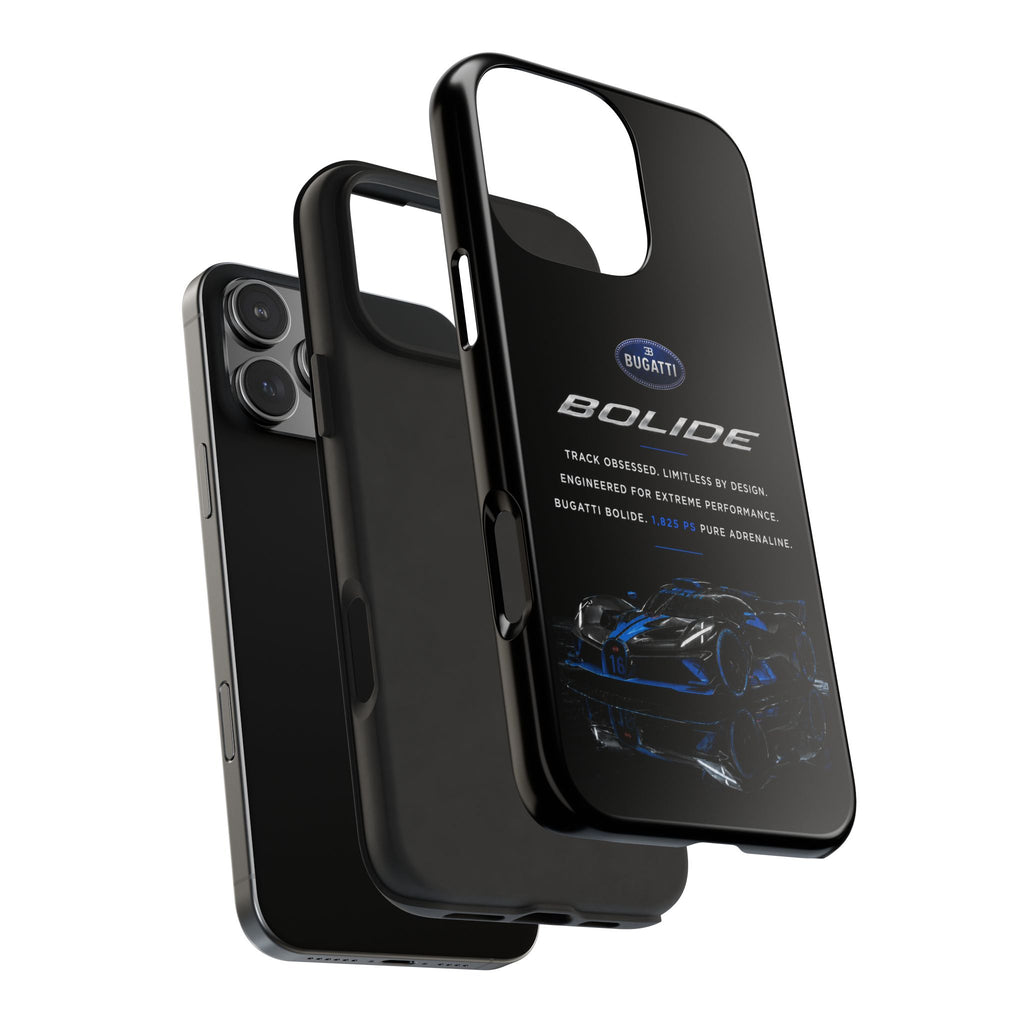 Bugatti Bolide Racing Phone Case — Glossy Protective iPhone Cover