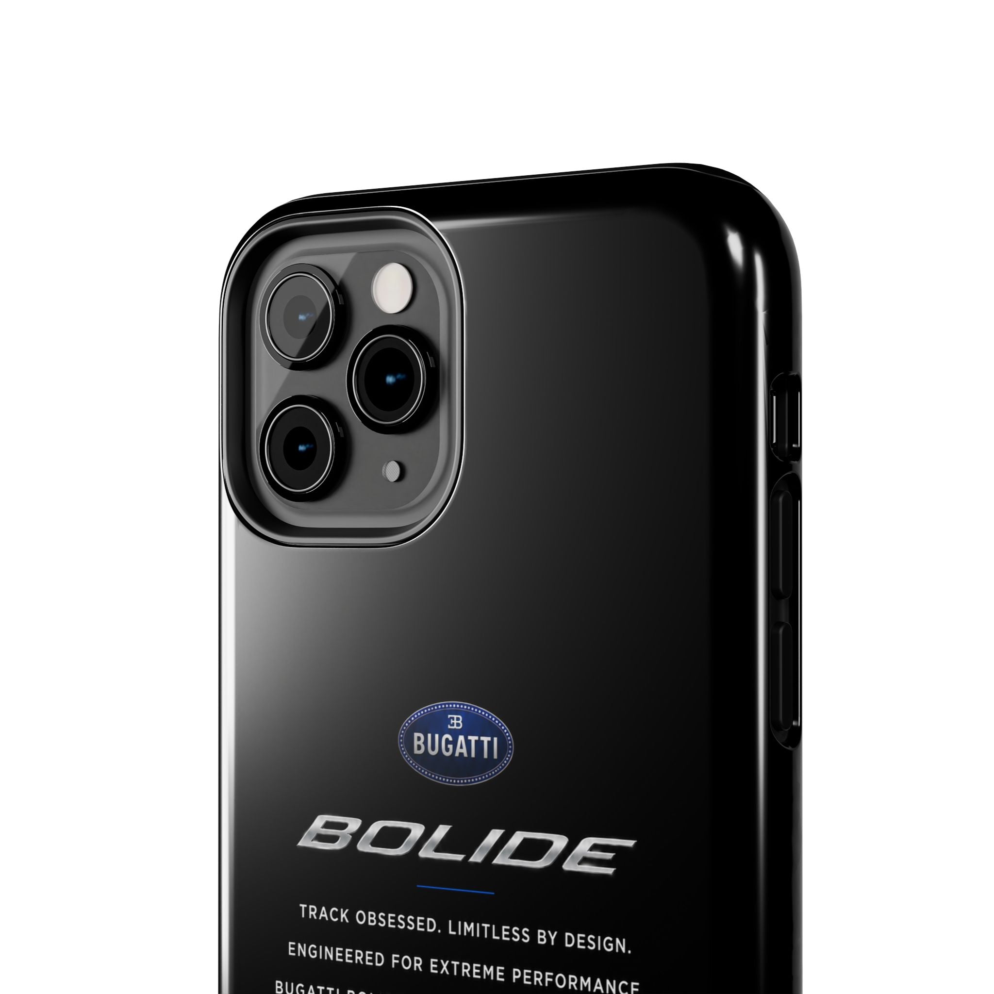 Bugatti Bolide Racing Phone Case — Glossy Protective iPhone Cover