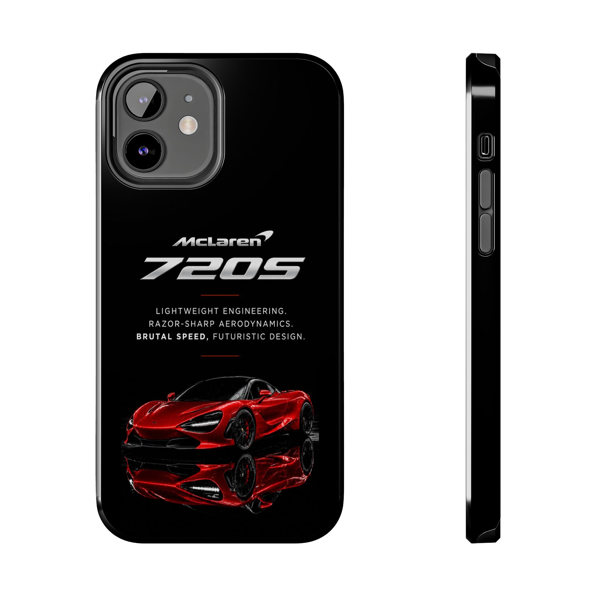 McLaren 720S Phone Case — Glossy Sports Car Tough Protective Cover