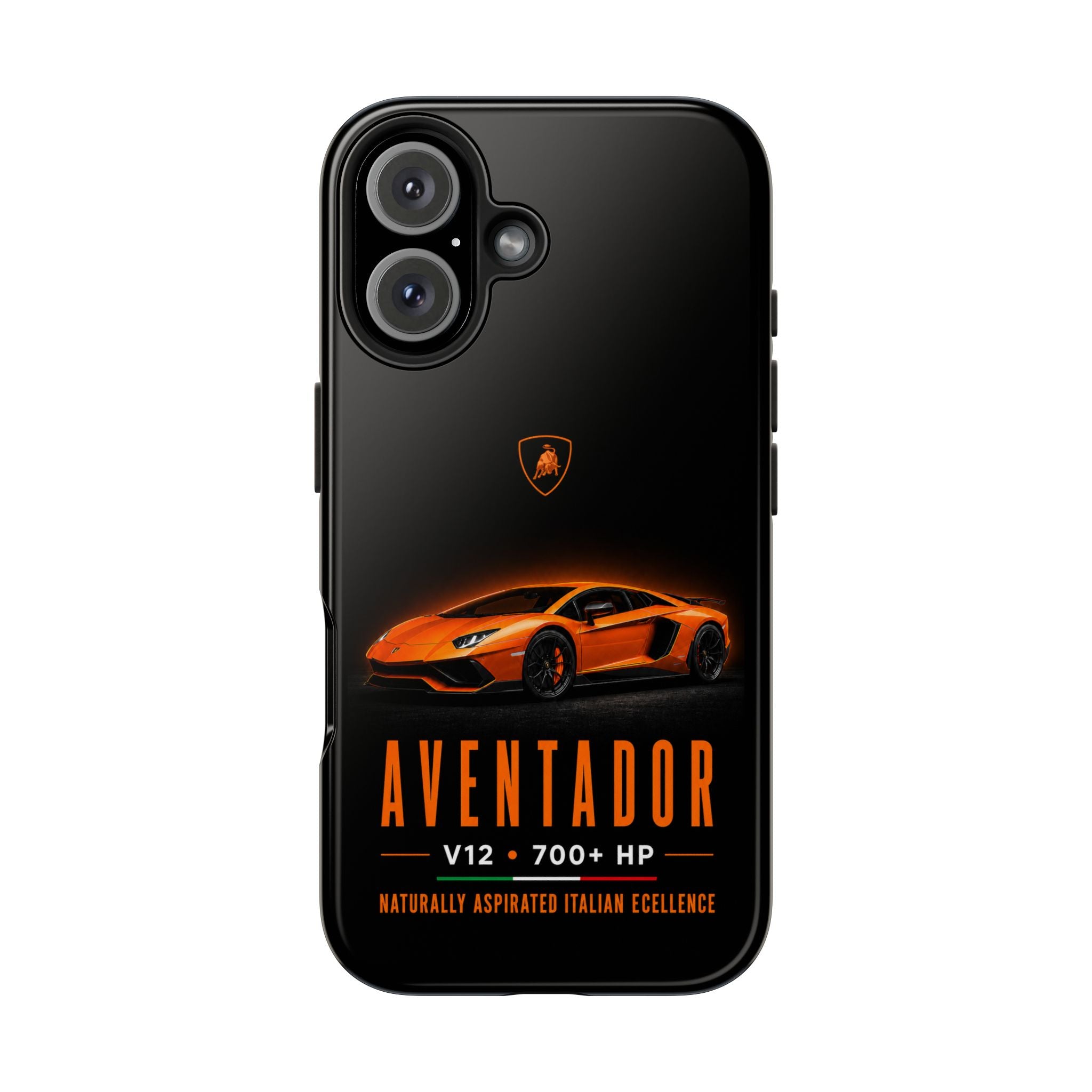Aventador Sports Car Tough Phone Case — Orange Supercar V12 700+ HP