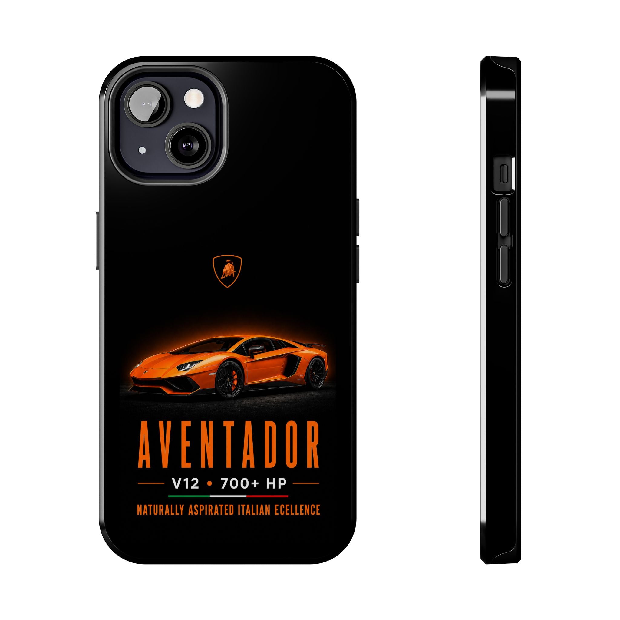 Aventador Sports Car Tough Phone Case — Orange Supercar V12 700+ HP