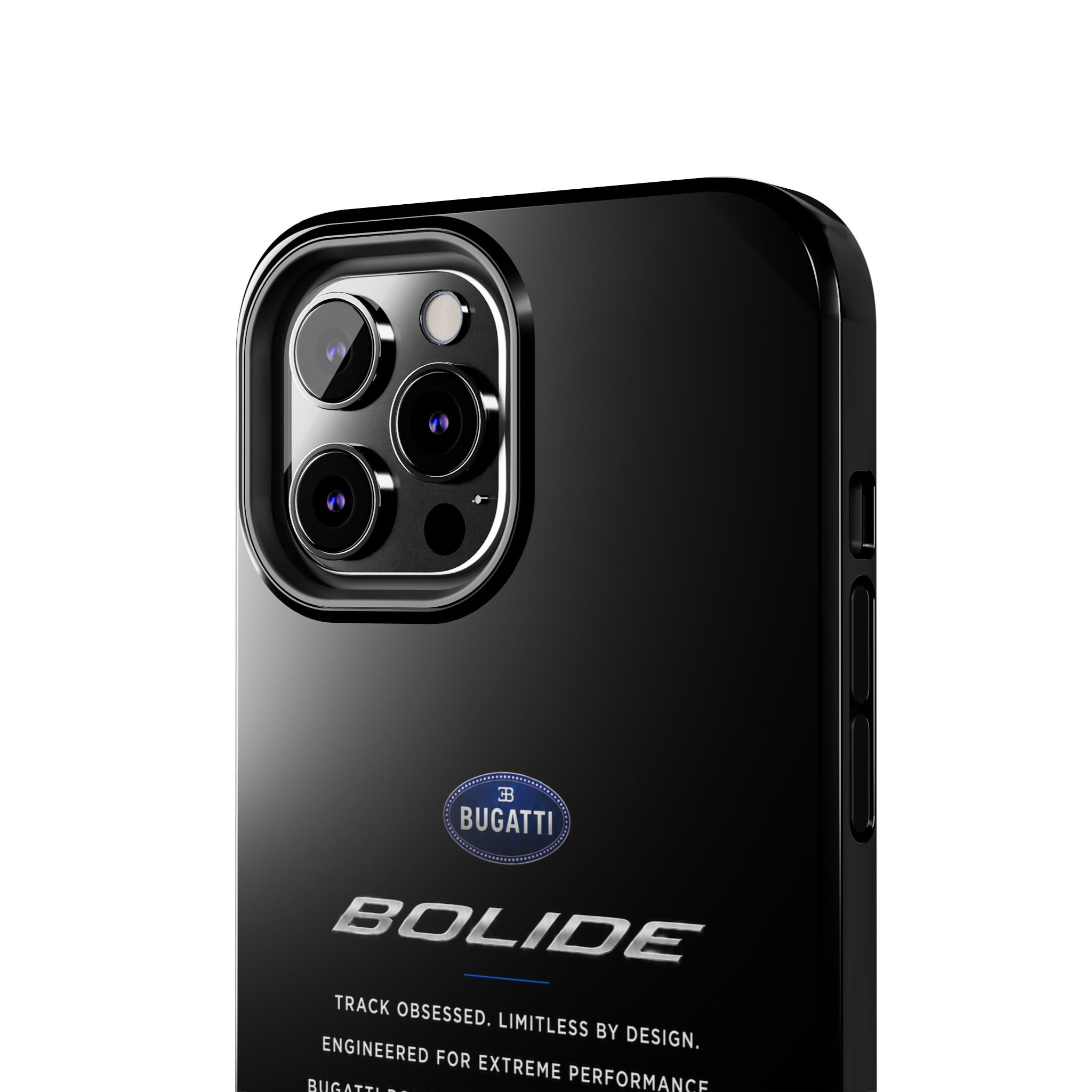 Bugatti Bolide Racing Phone Case — Glossy Protective iPhone Cover