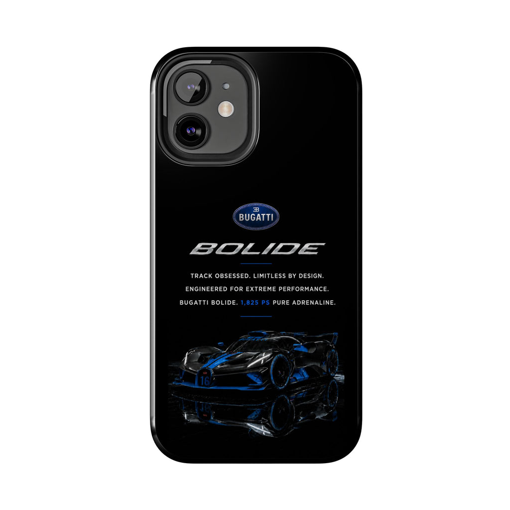 Bugatti Bolide Racing Phone Case — Glossy Protective iPhone Cover