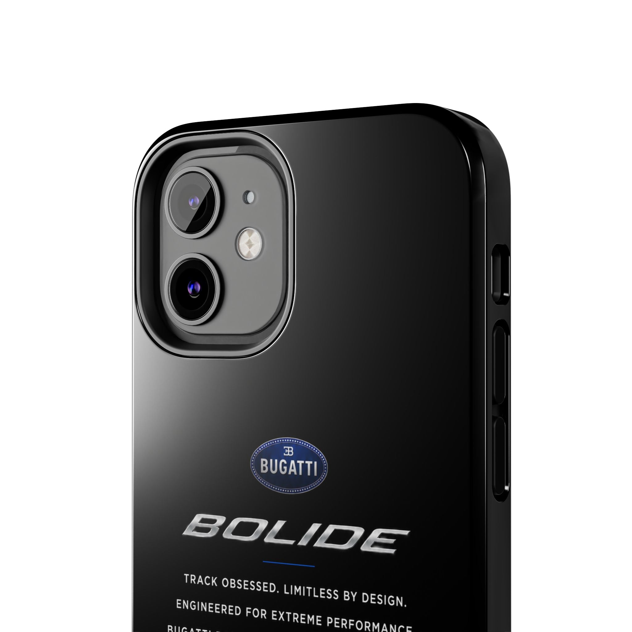 Bugatti Bolide Racing Phone Case — Glossy Protective iPhone Cover
