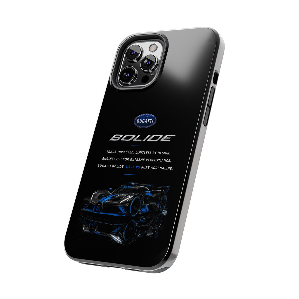 Bugatti Bolide Racing Phone Case — Glossy Protective iPhone Cover
