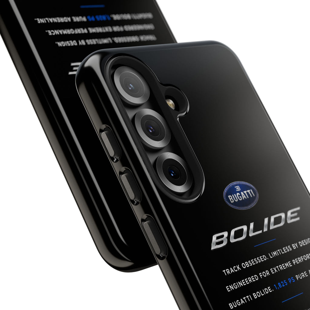 Bugatti Bolide Racing Phone Case — Glossy Protective iPhone Cover