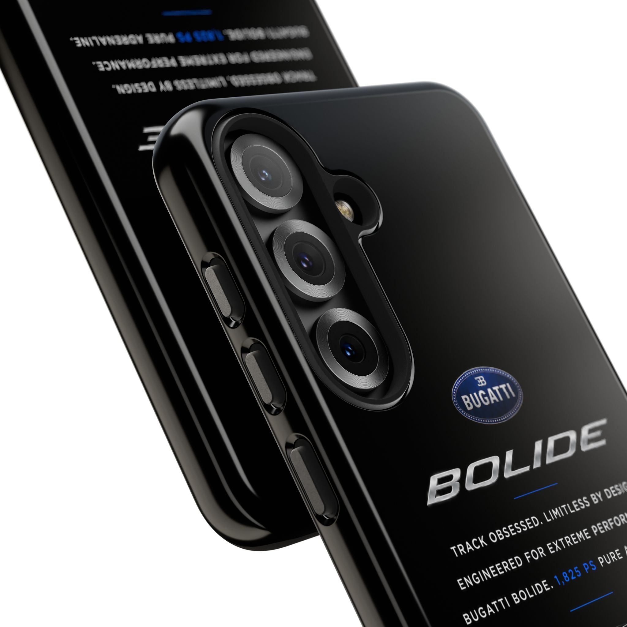 Bugatti Bolide Racing Phone Case — Glossy Protective iPhone Cover