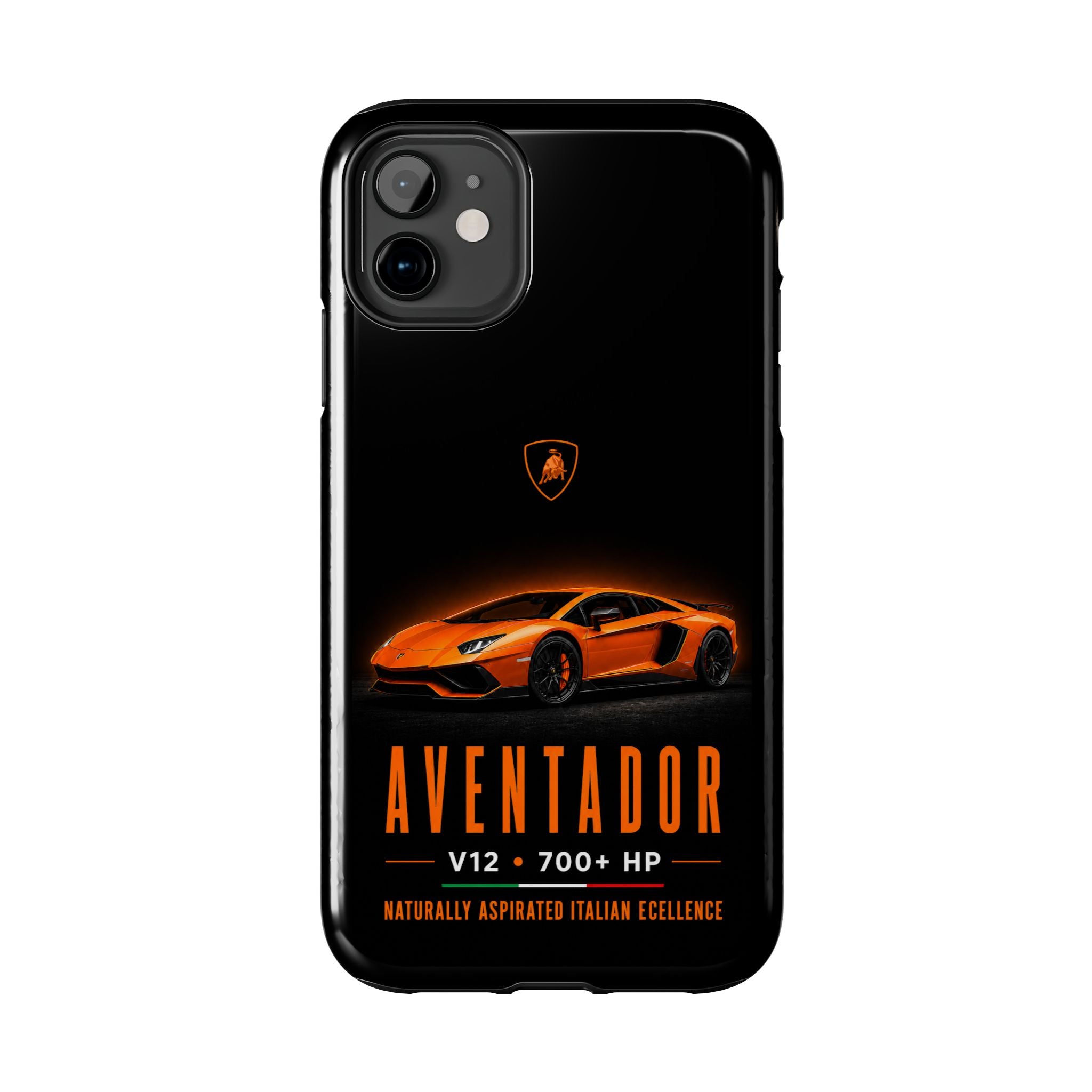 Aventador Sports Car Tough Phone Case — Orange Supercar V12 700+ HP