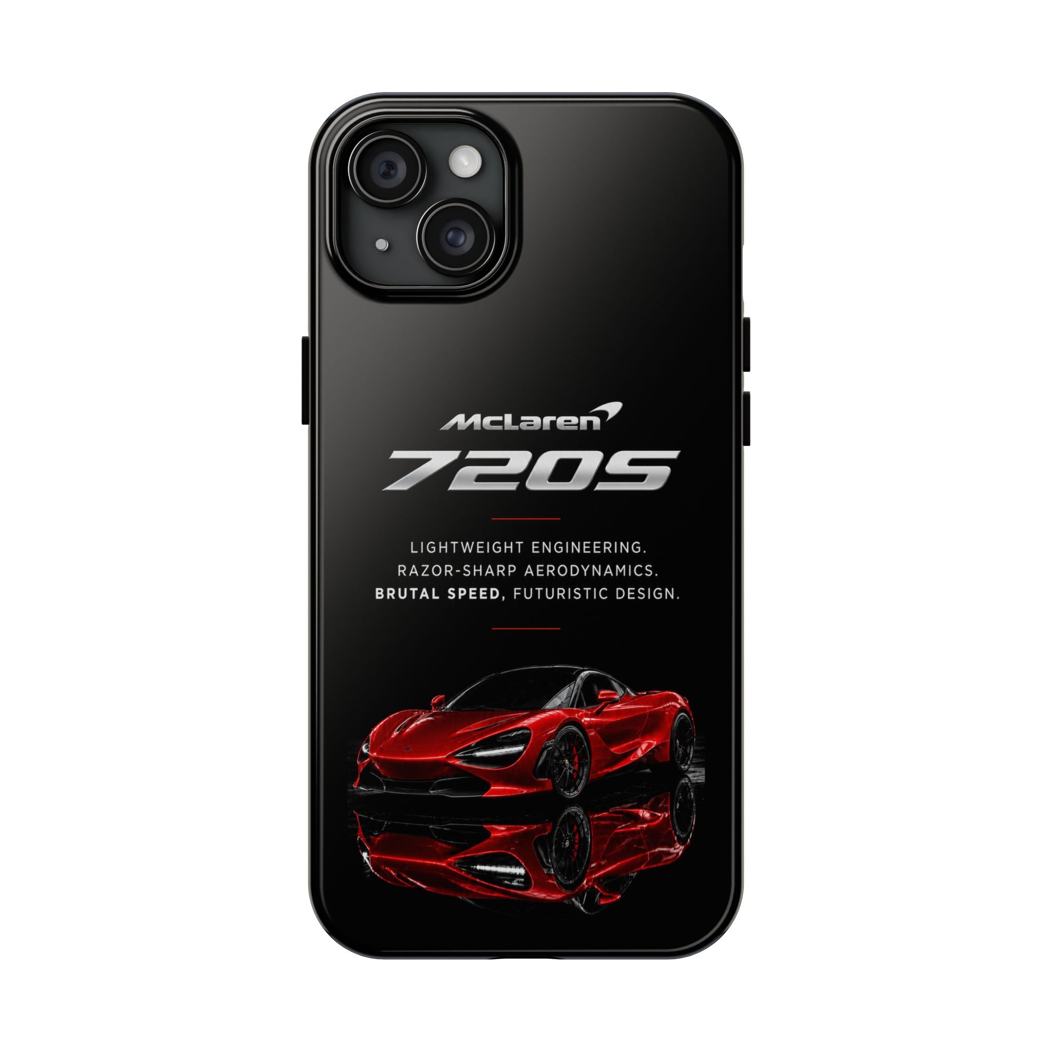 McLaren 720S Phone Case — Glossy Sports Car Tough Protective Cover