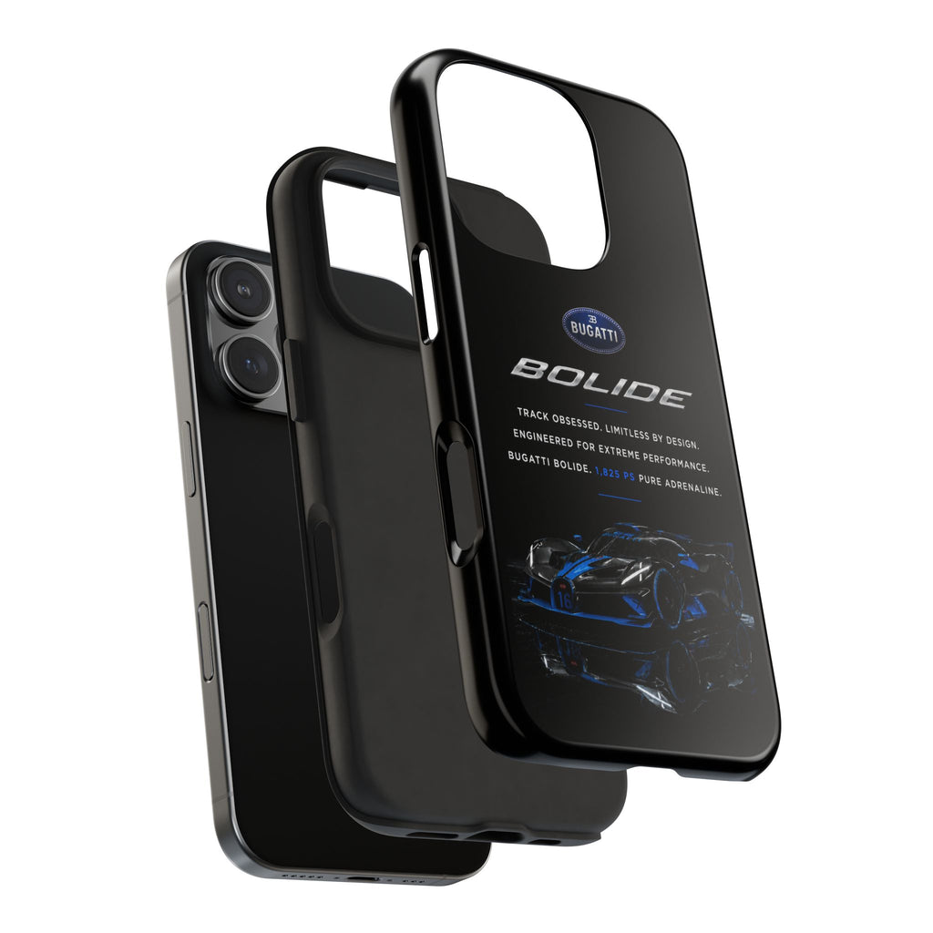 Bugatti Bolide Racing Phone Case — Glossy Protective iPhone Cover