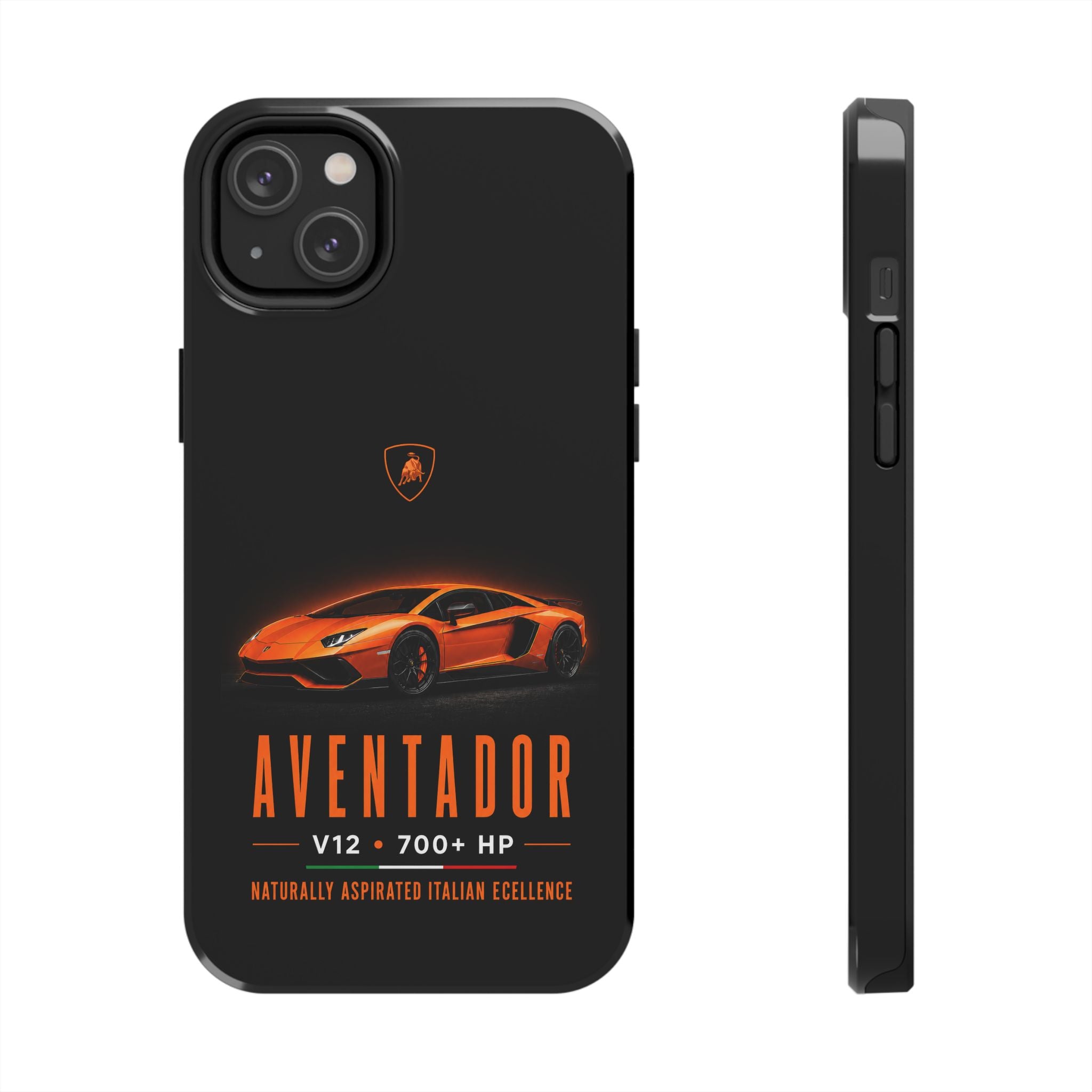 Aventador Sports Car Tough Phone Case — Orange Supercar V12 700+ HP