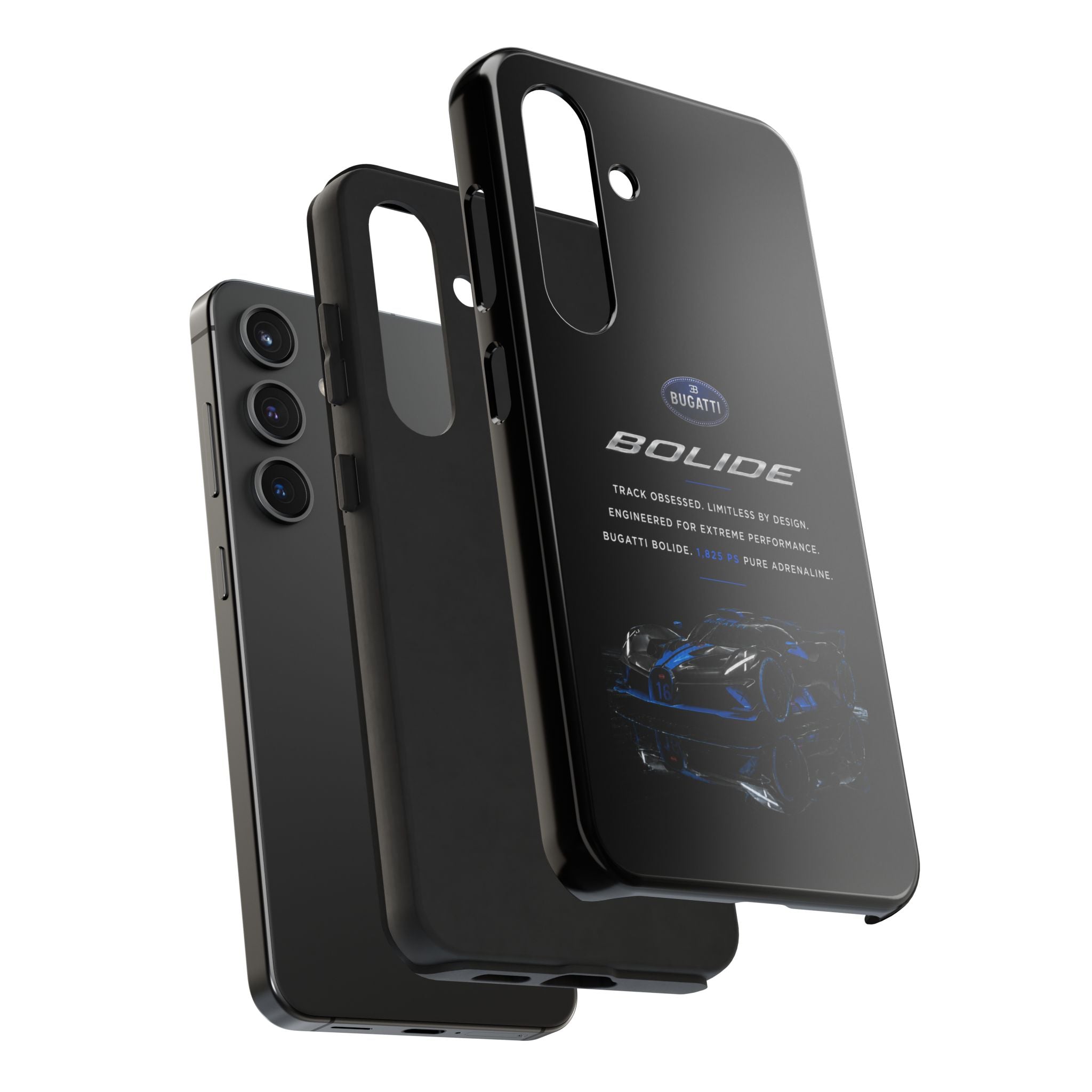Bugatti Bolide Racing Phone Case — Glossy Protective iPhone Cover