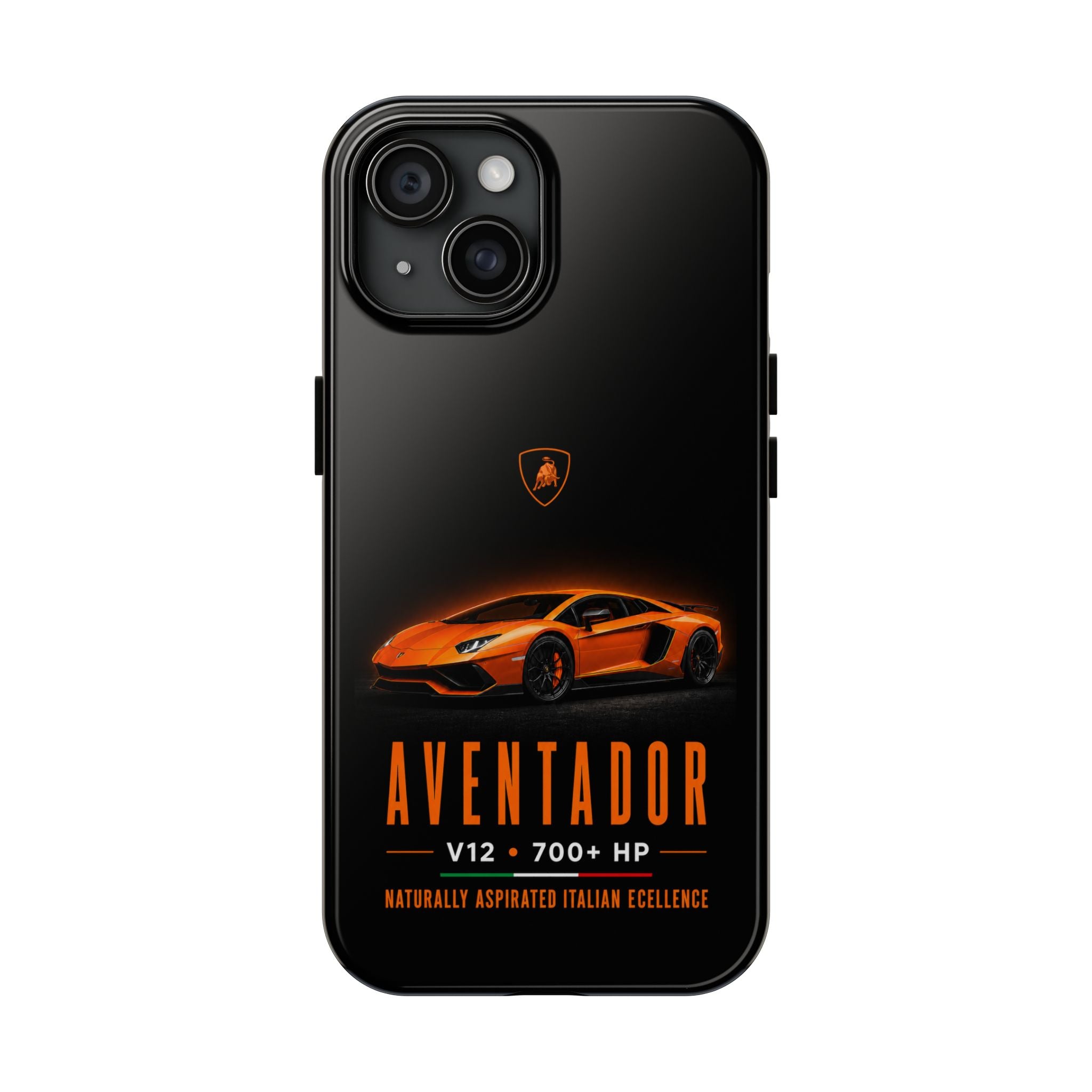 Aventador Sports Car Tough Phone Case — Orange Supercar V12 700+ HP