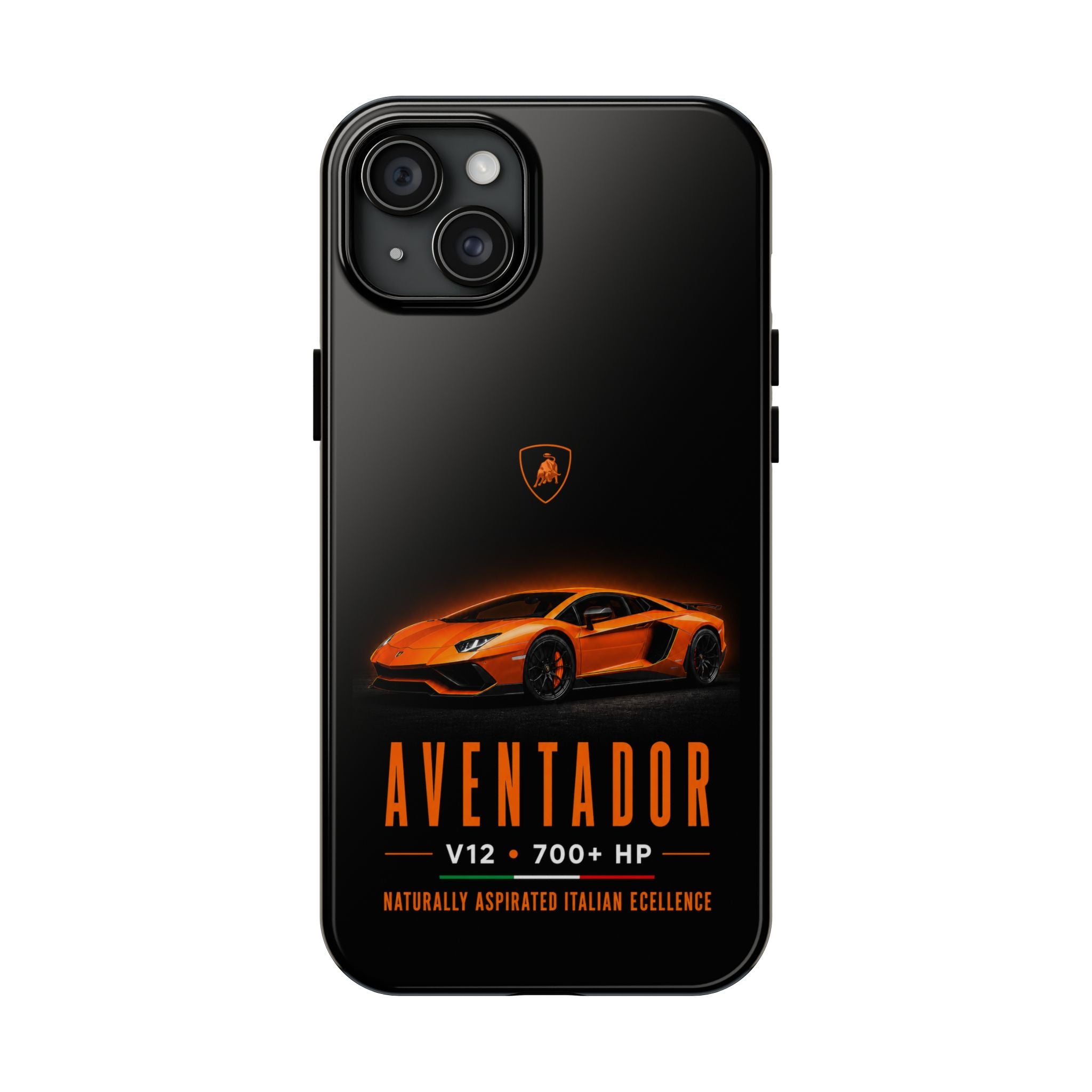 Aventador Sports Car Tough Phone Case — Orange Supercar V12 700+ HP