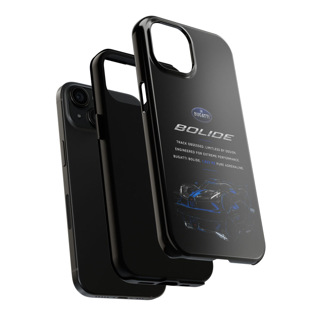 Bugatti Bolide Racing Phone Case — Glossy Protective iPhone Cover
