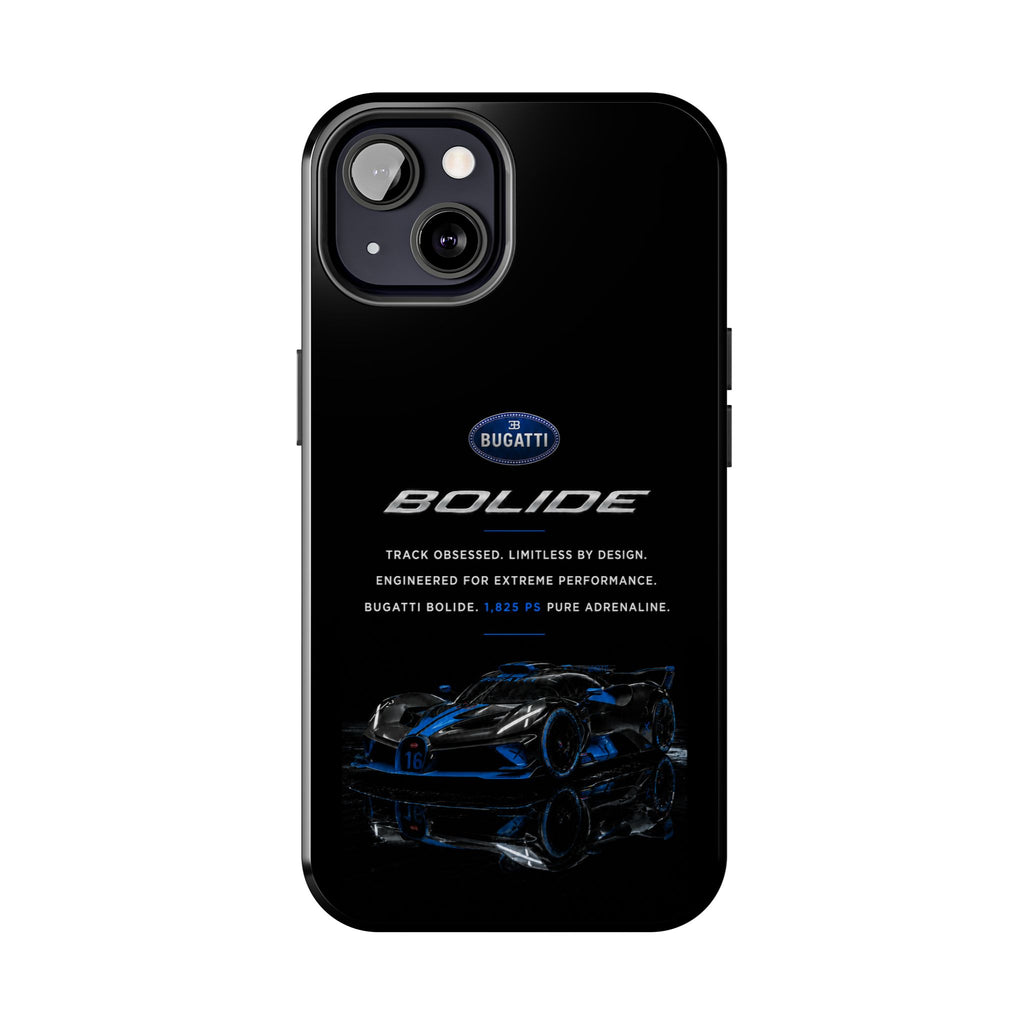 Bugatti Bolide Racing Phone Case — Glossy Protective iPhone Cover