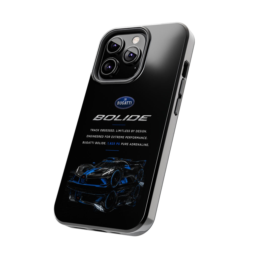 Bugatti Bolide Racing Phone Case — Glossy Protective iPhone Cover