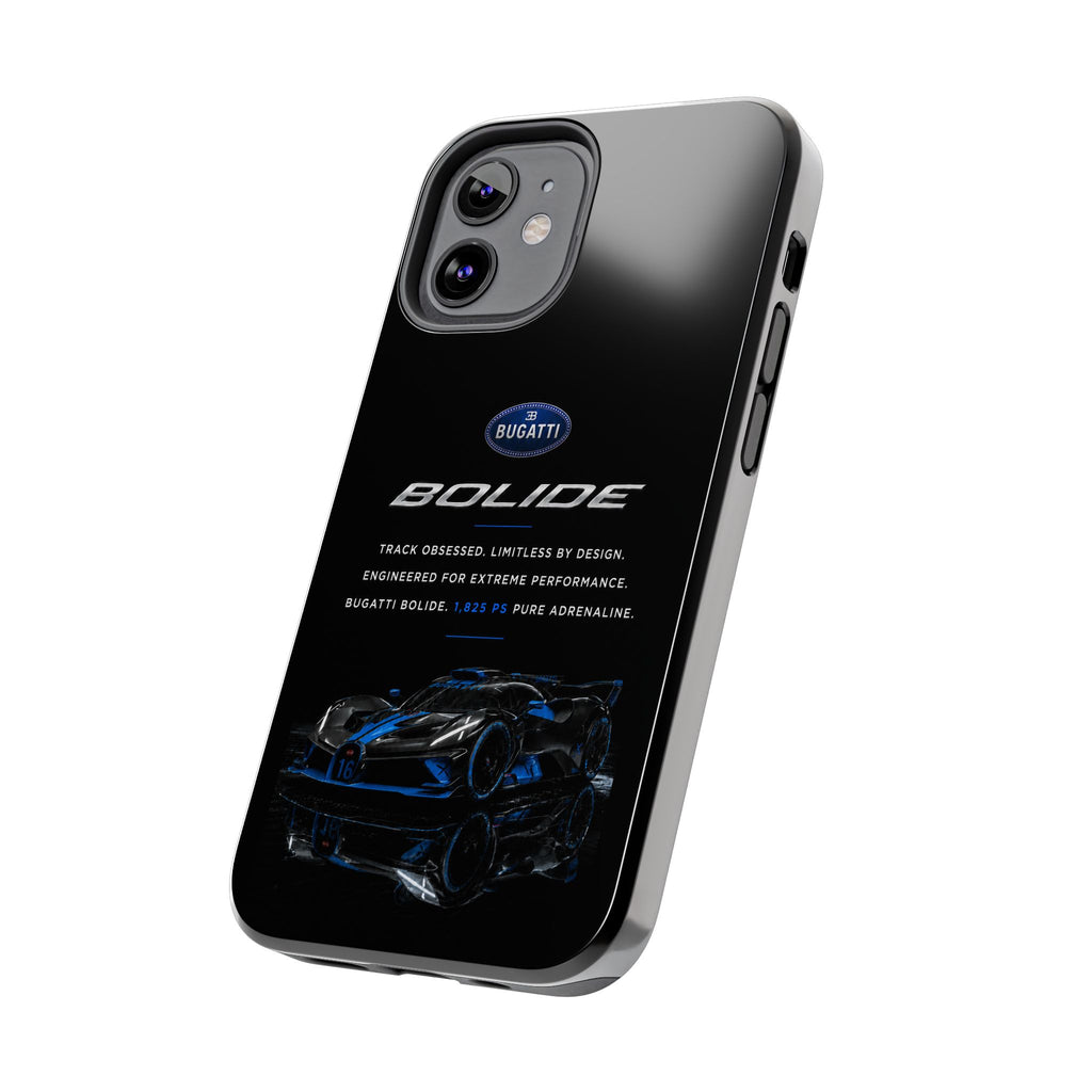 Bugatti Bolide Racing Phone Case — Glossy Protective iPhone Cover