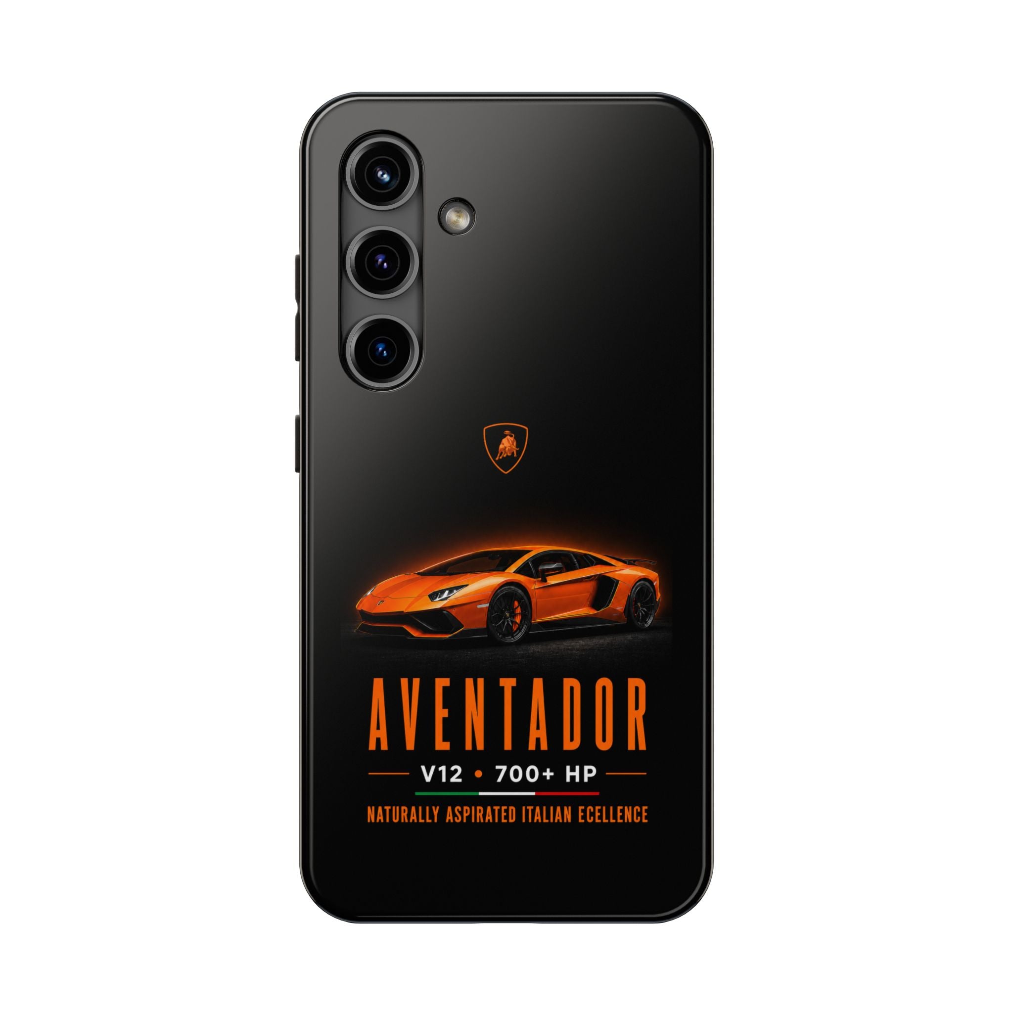 Aventador Sports Car Tough Phone Case — Orange Supercar V12 700+ HP