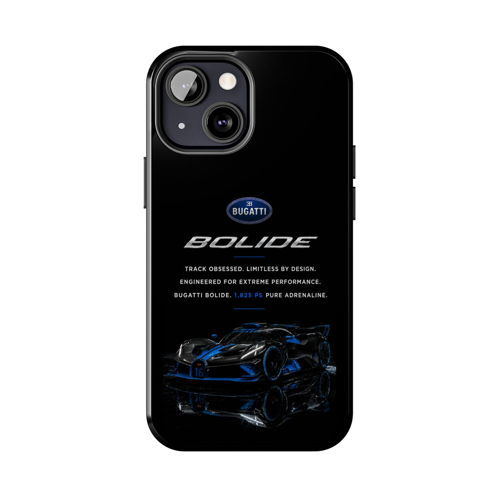 Bugatti Bolide Racing Phone Case — Glossy Protective iPhone Cover