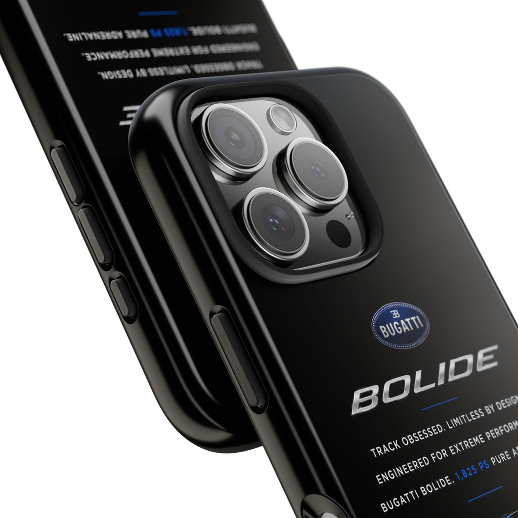 Bugatti Bolide Racing Phone Case — Glossy Protective iPhone Cover