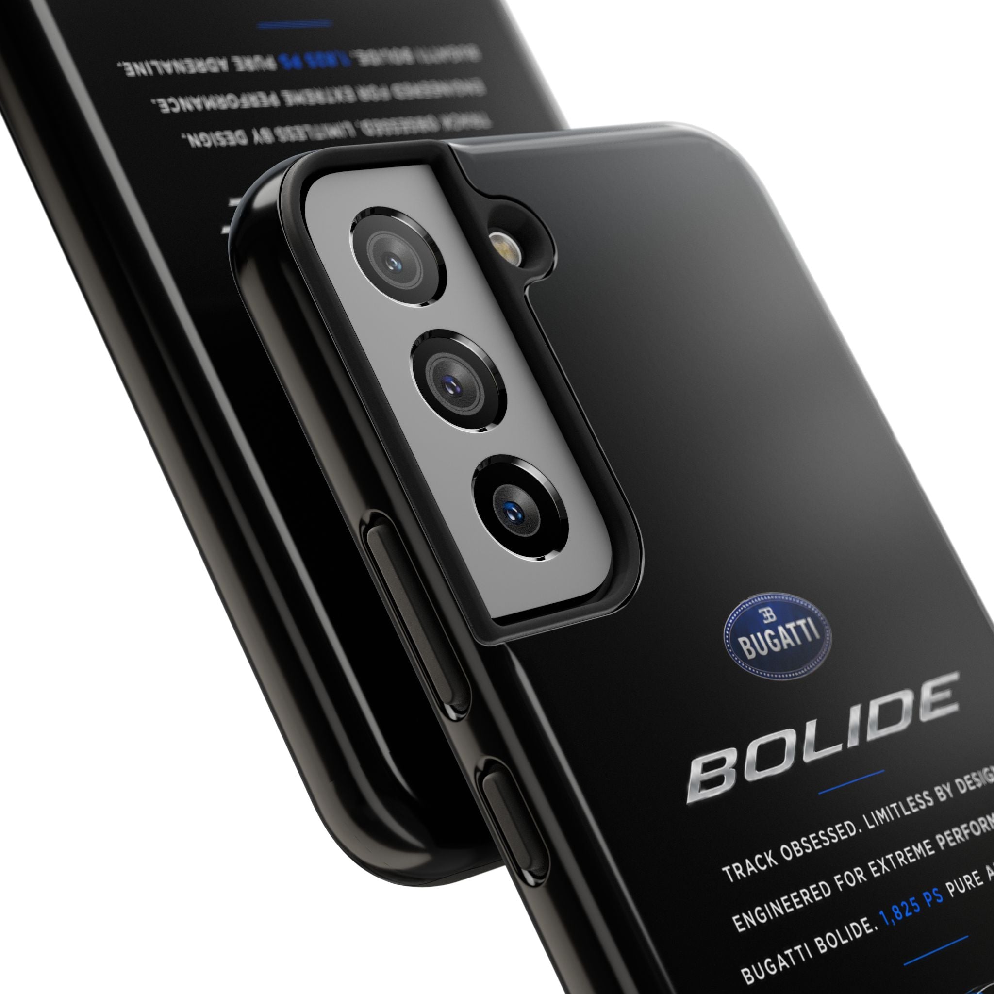 Bugatti Bolide Racing Phone Case — Glossy Protective iPhone Cover