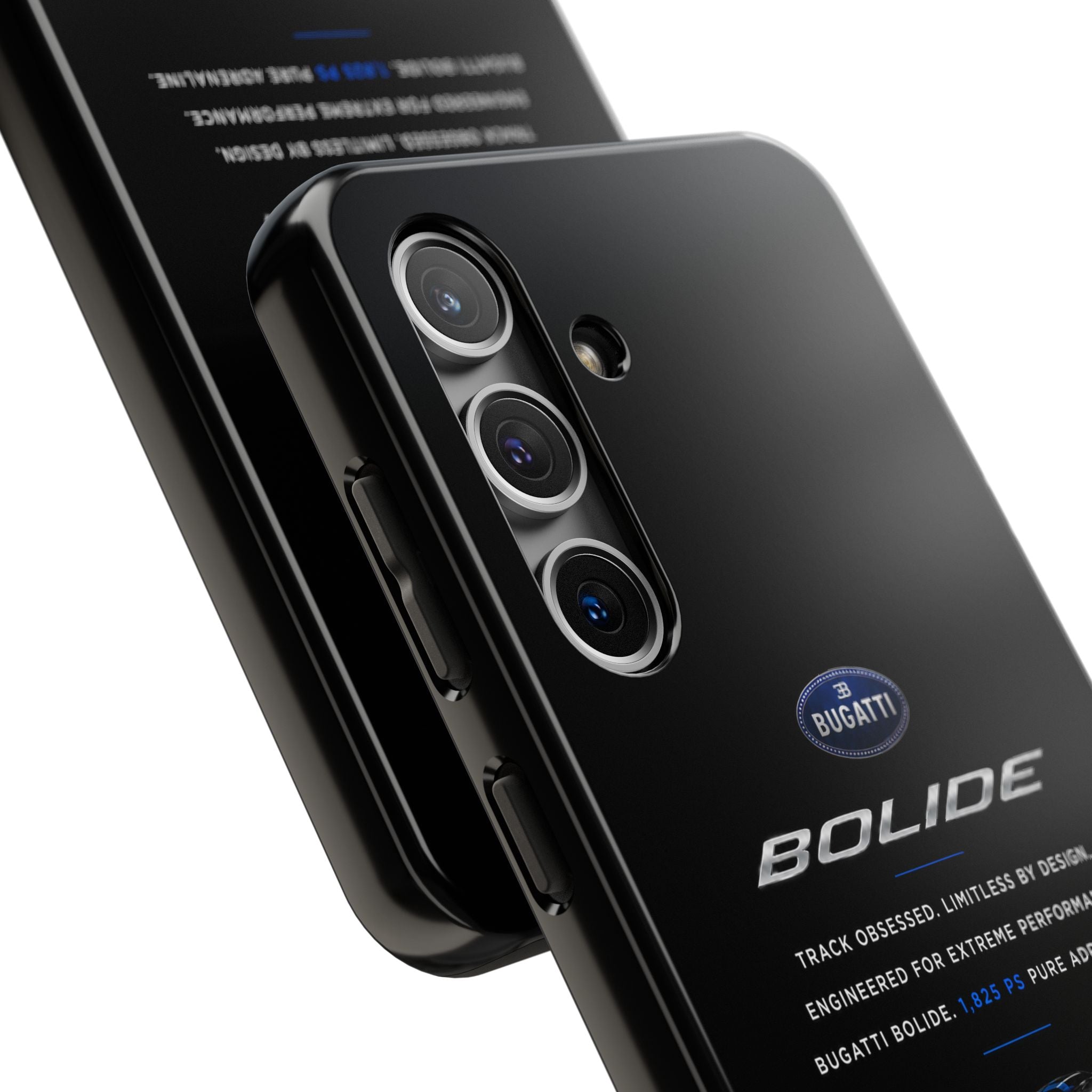 Bugatti Bolide Racing Phone Case — Glossy Protective iPhone Cover
